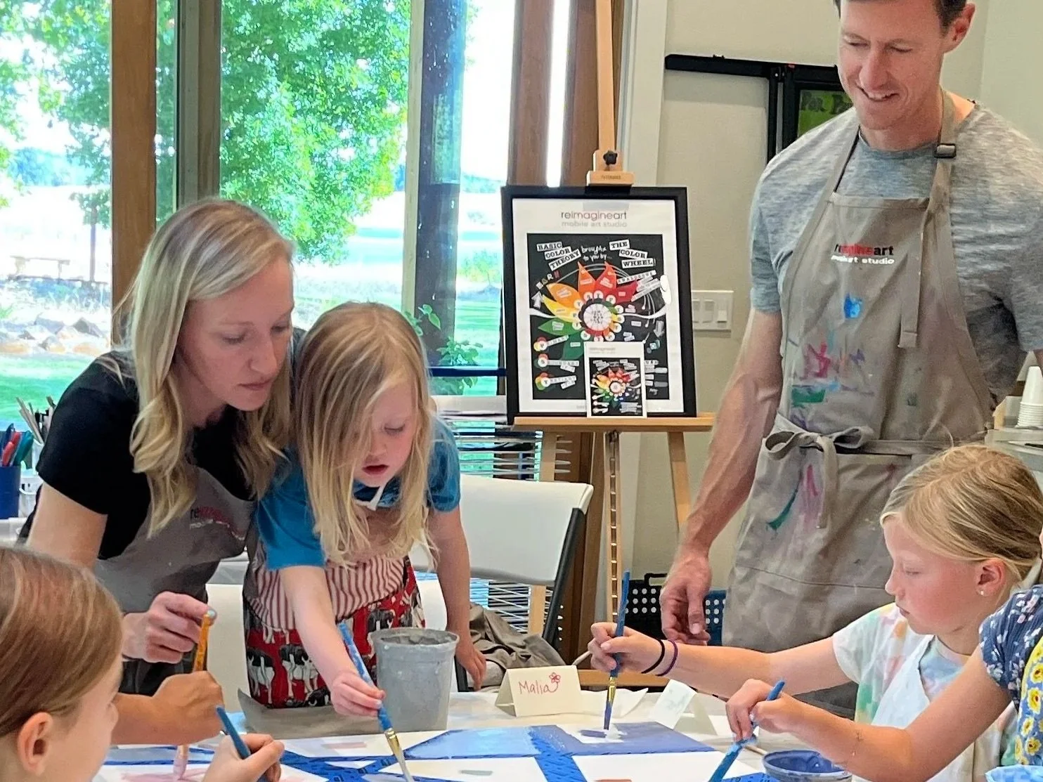 Mother’s Day Family Collage (choose one 3-hr session)