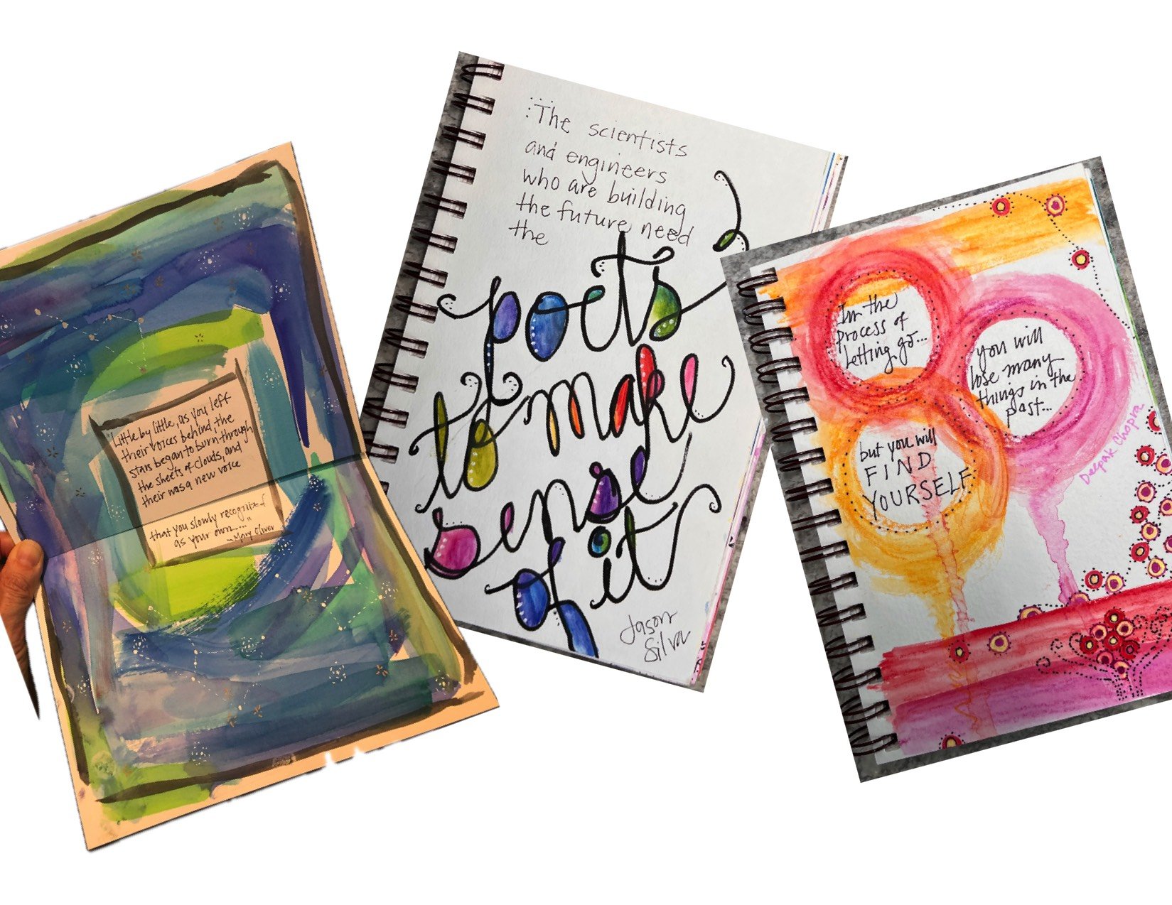 Art Journaling in Collaboration with Shelter Writers - 2 Days
