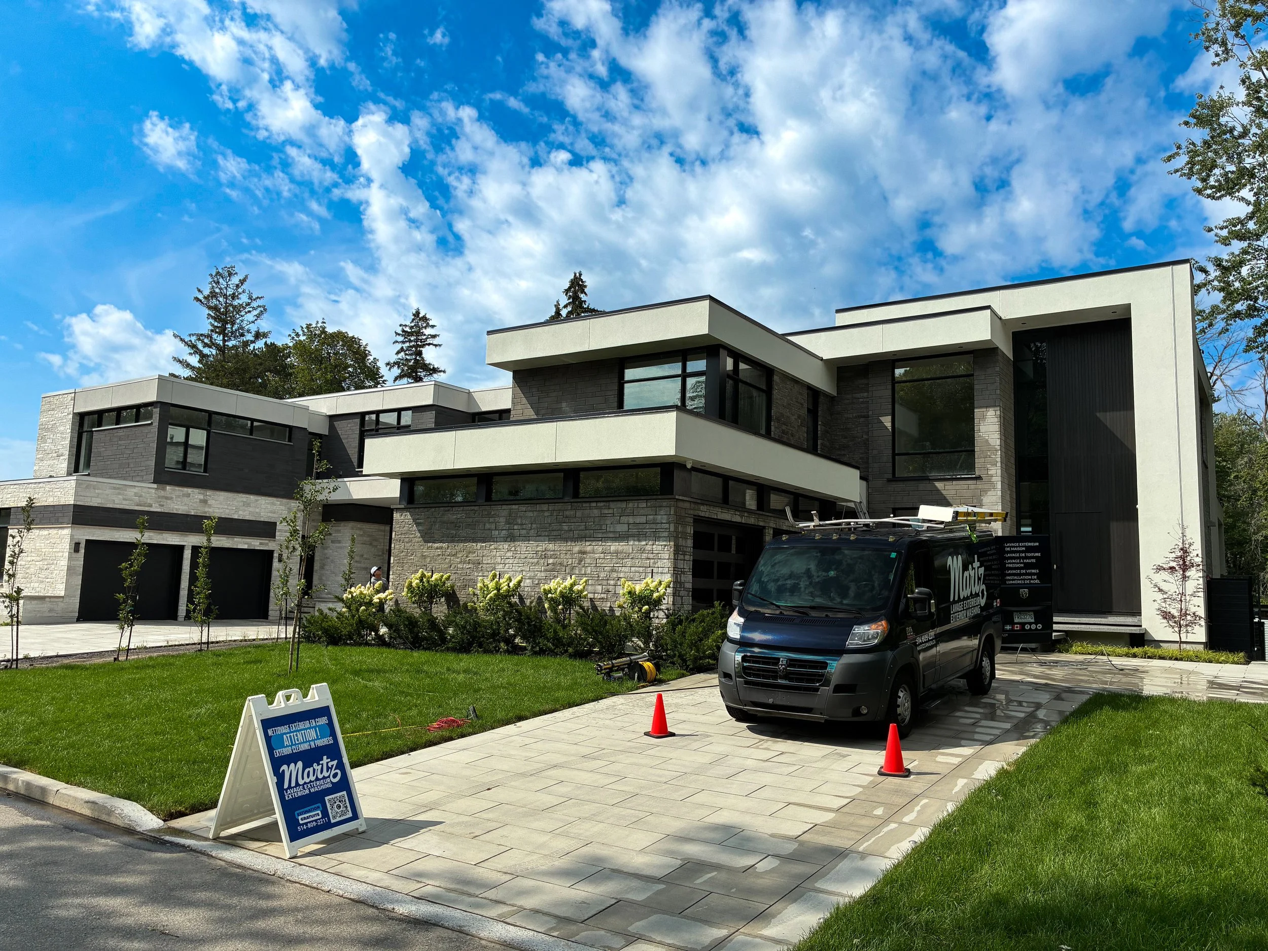Exterior Structure Cleaning