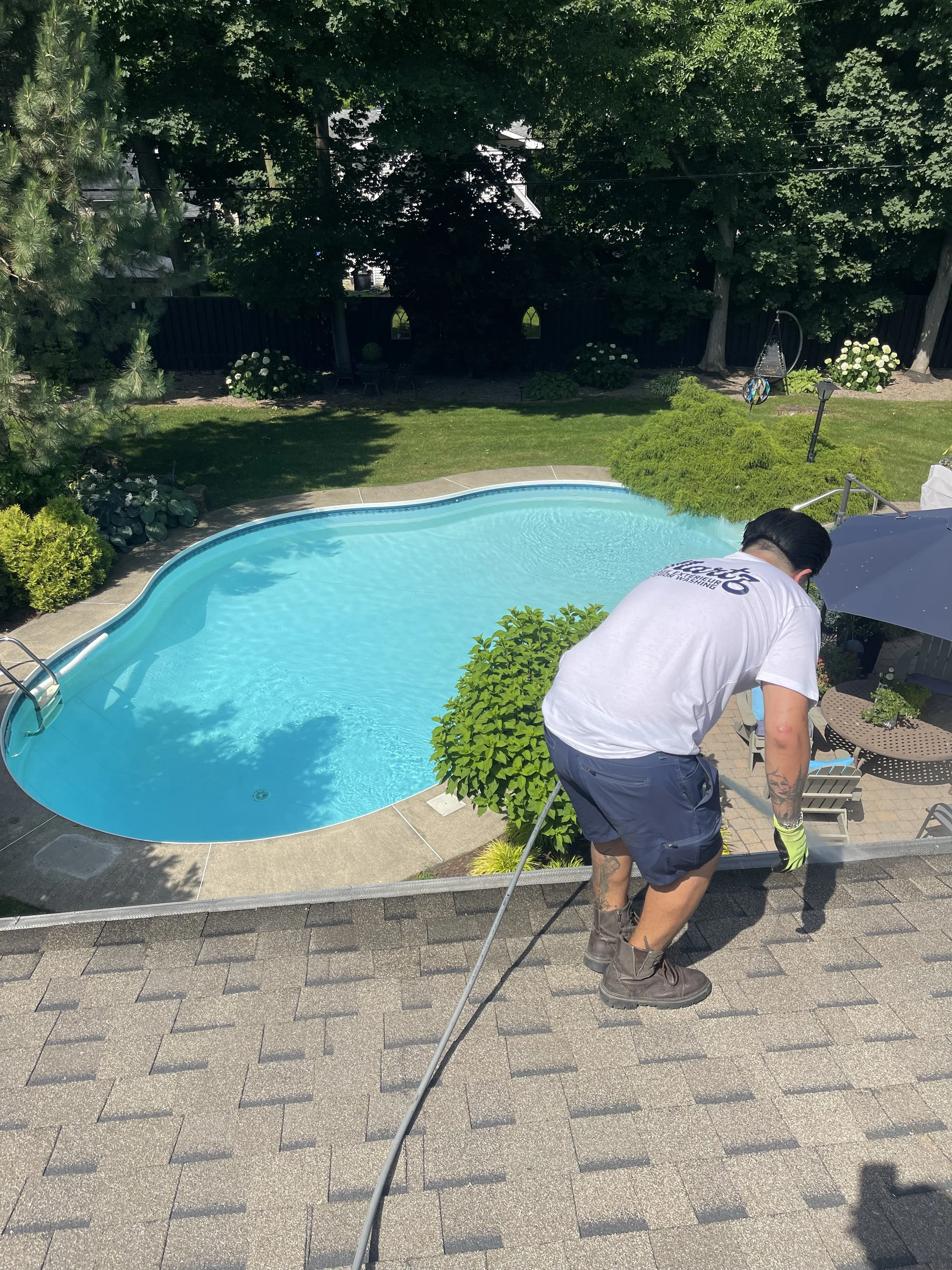 Roof Washing