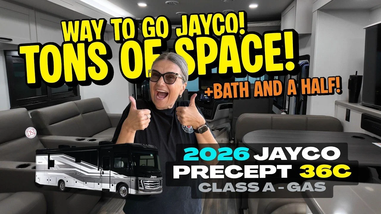The Best Gas Class A Layout? 2026 Jayco Precept 36C Full Walkthrough