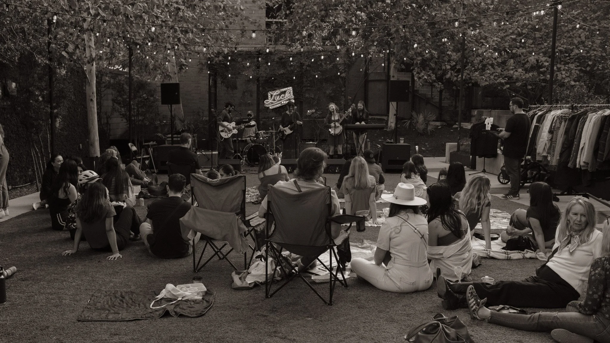 Holiday Luck on the Lawn at Hotel Magdelna