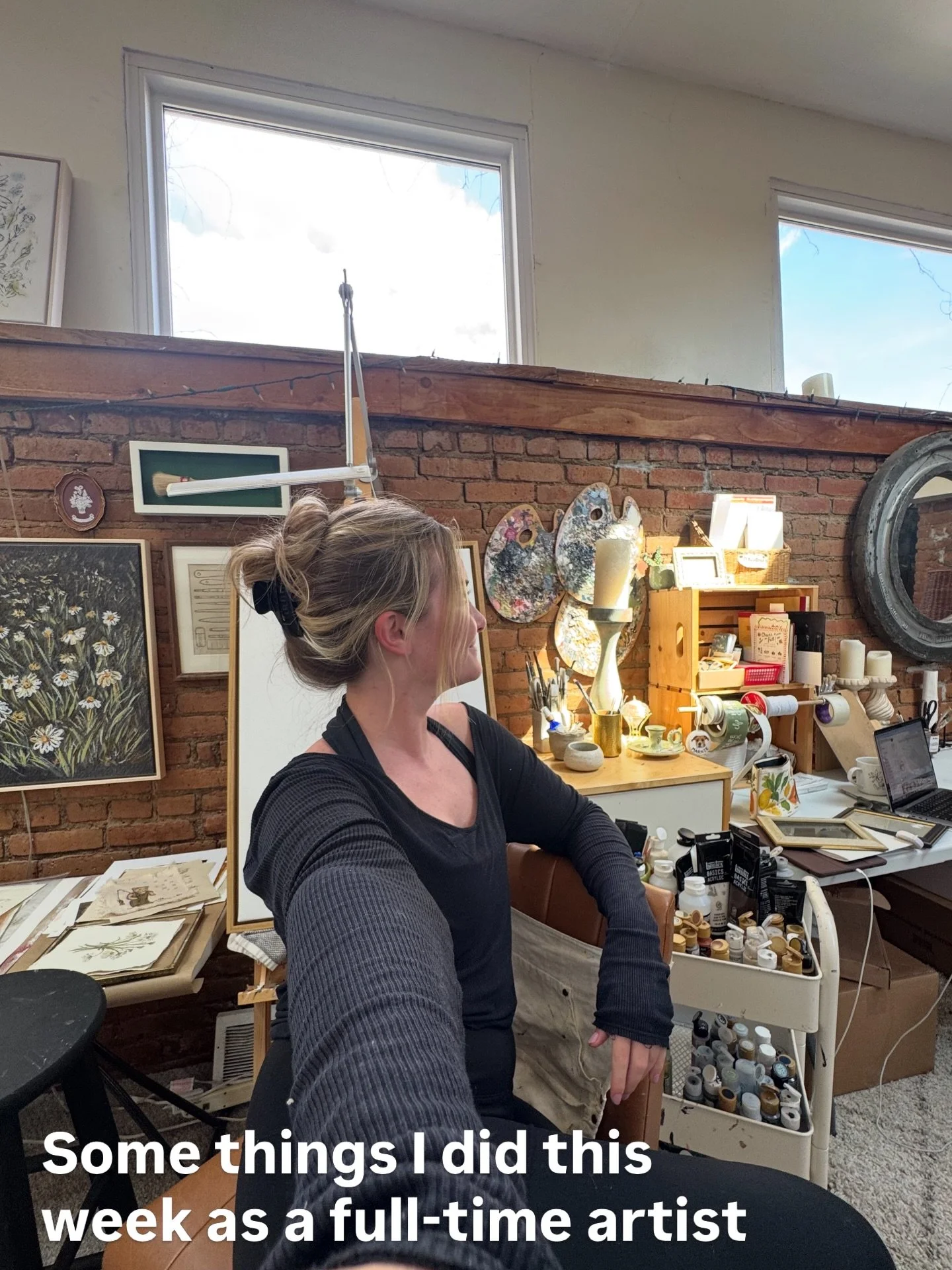 So many things go into being an artist!