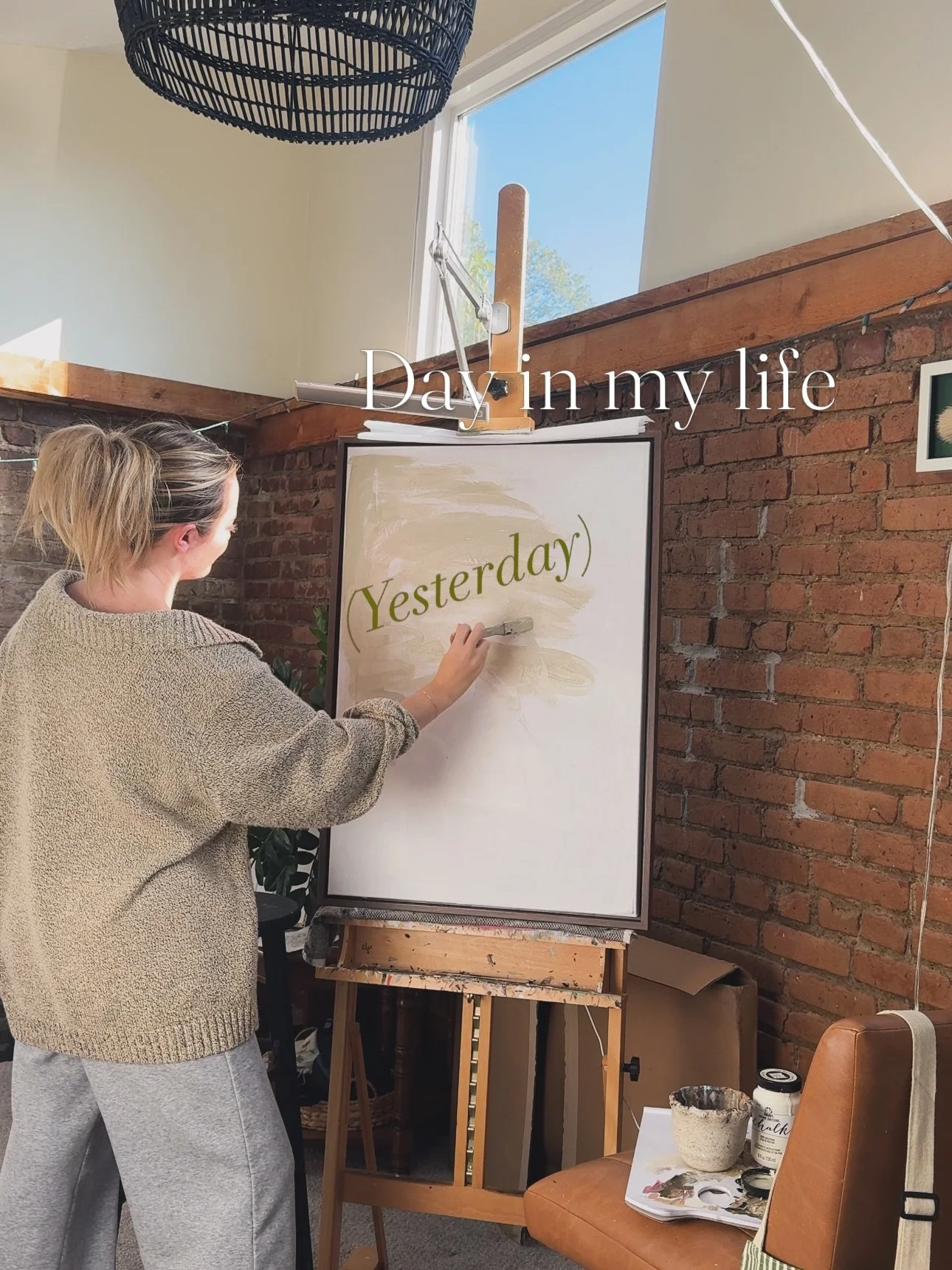 Prepping, painting, attracting&hellip;✨