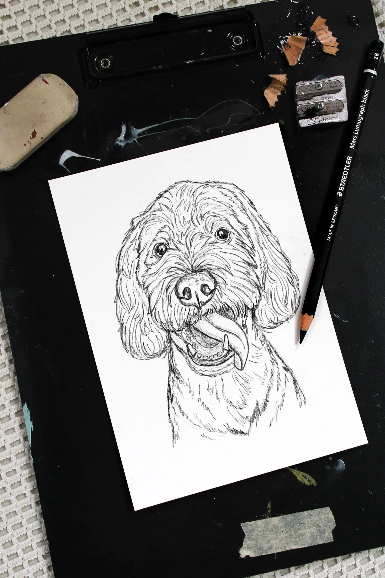 Paper Sketches: Custom Pet Portaits