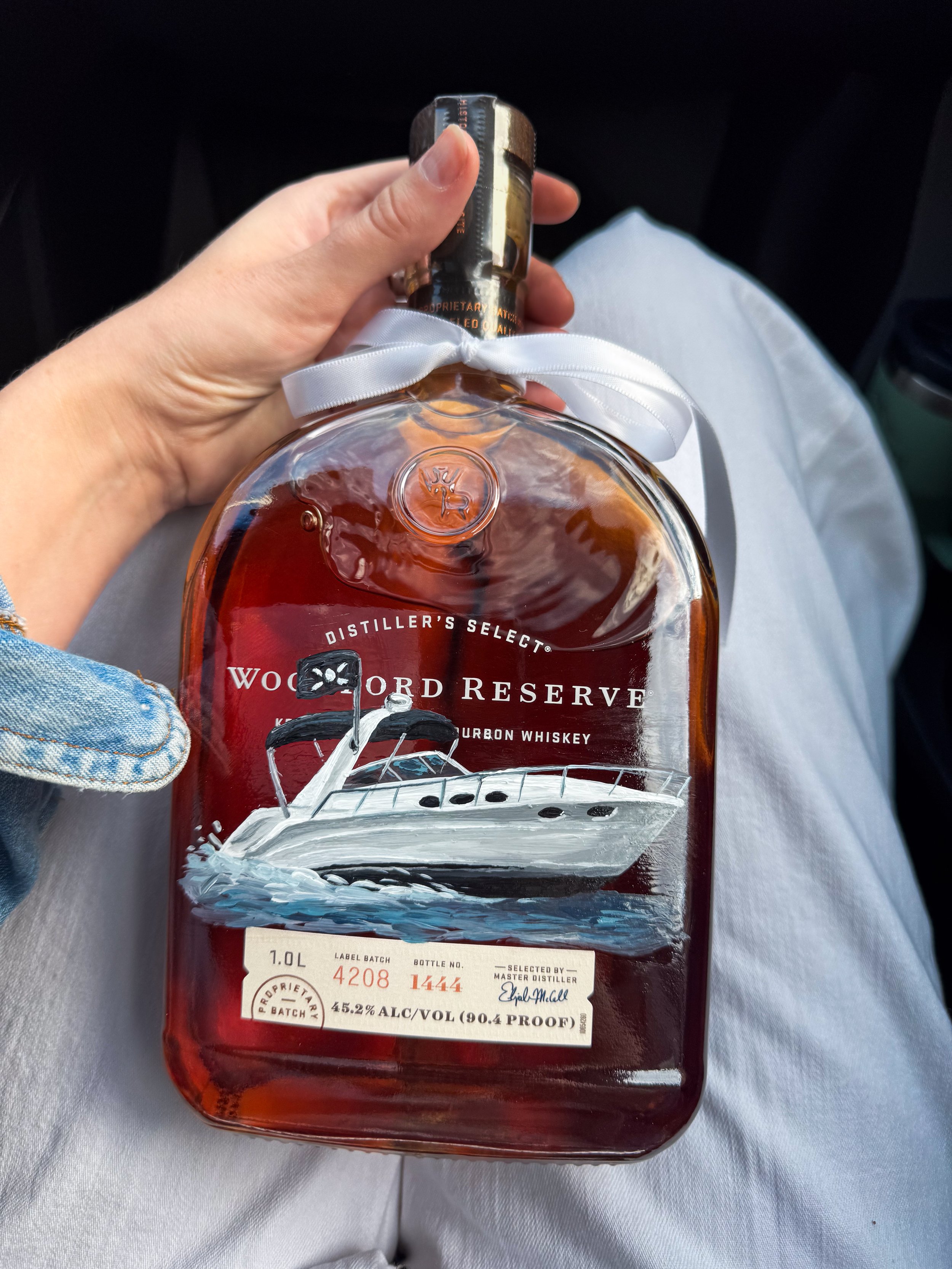 Hand-Painted Bottles (Cleveland Locals)