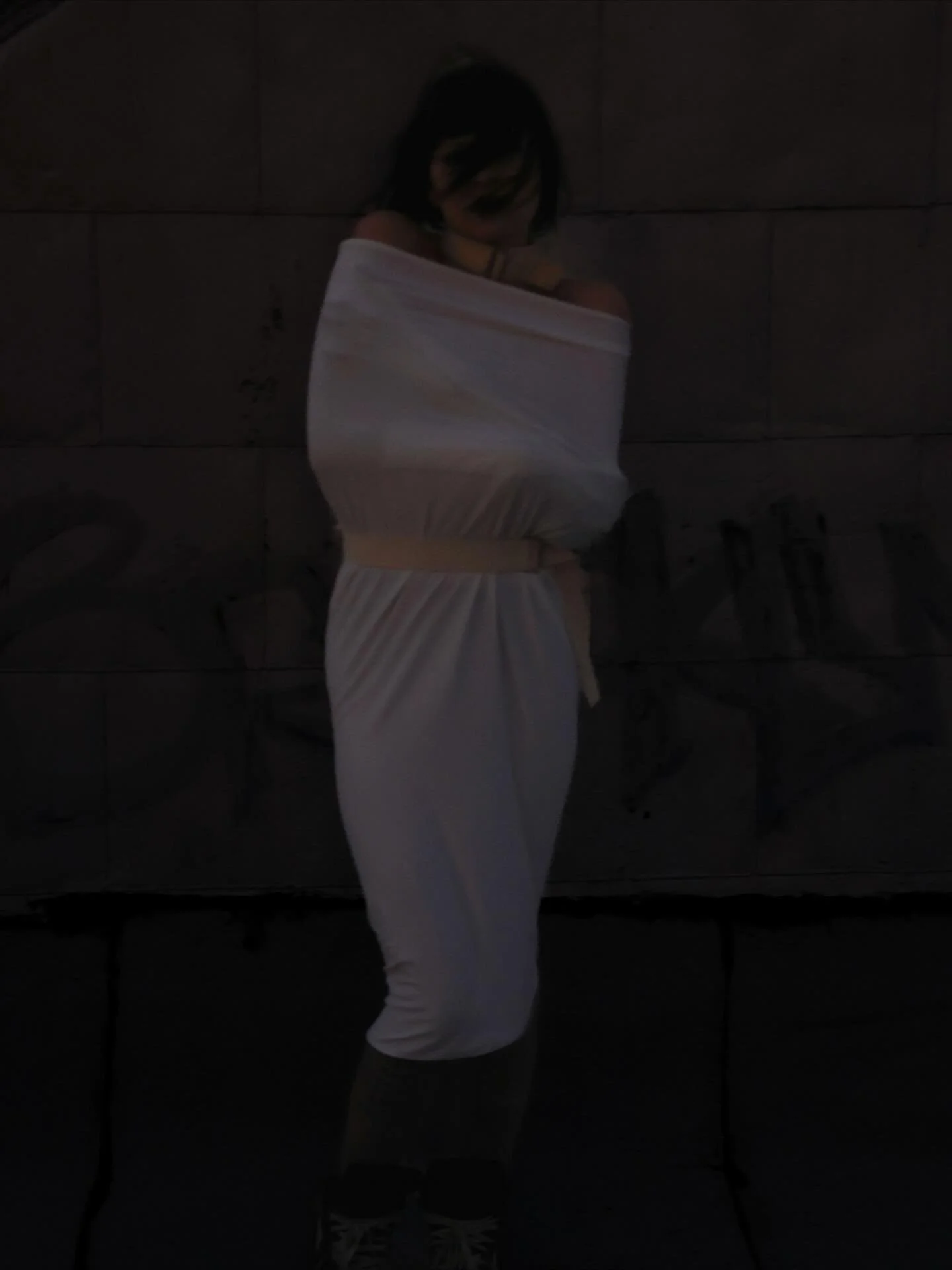 Pieces 3 and 4. Also sewn by me. 
Uhhh like restriction and stuff. Yup