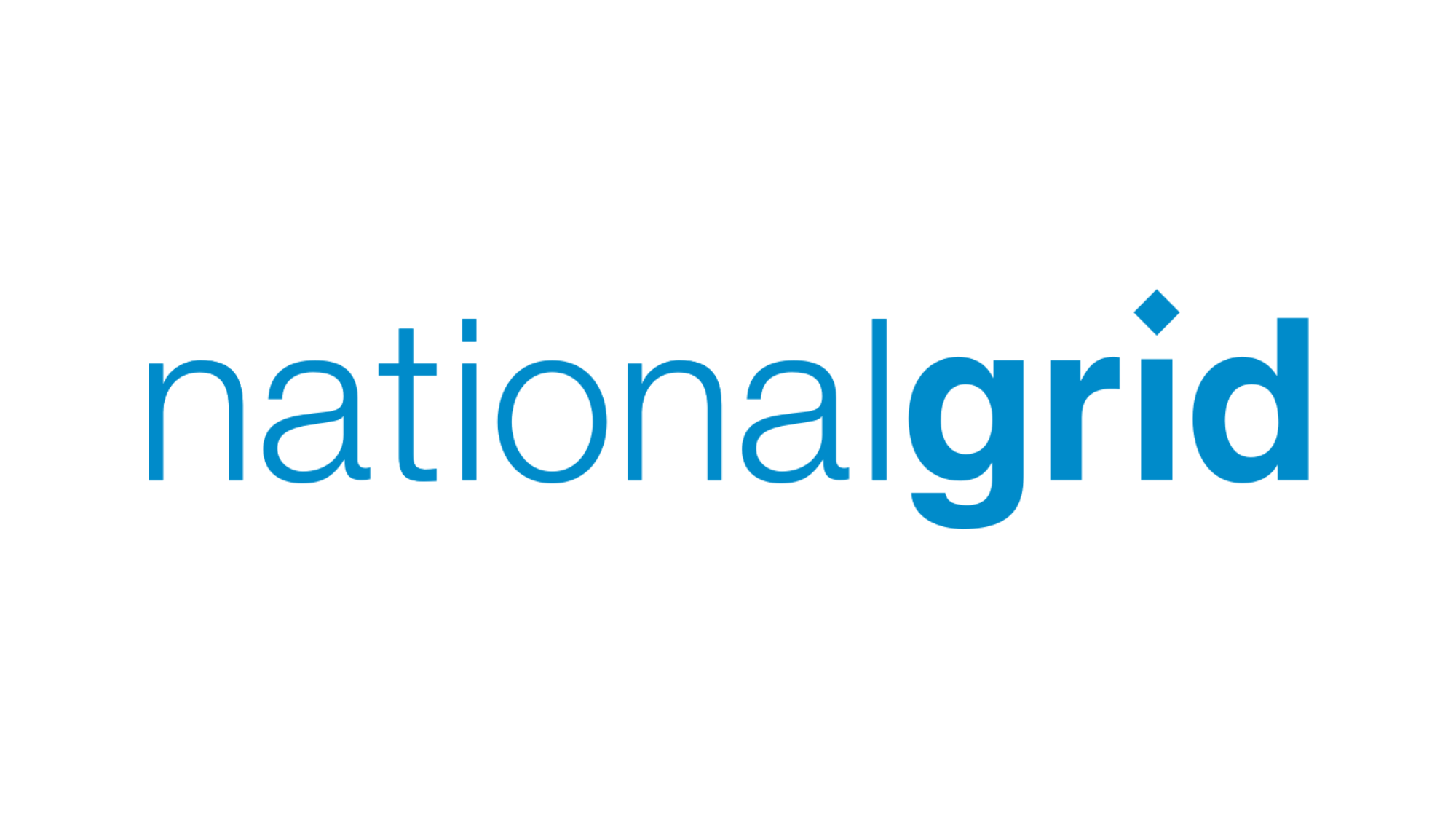 The word 'nationalgrid' in blue lowercase letters on a white background.