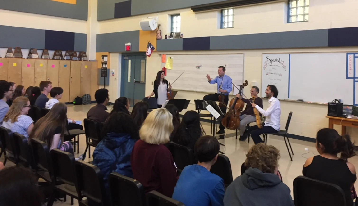 Pacifica Quartet/Sharon Isbin Outreach Events