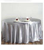 Satin Round Tablecloth