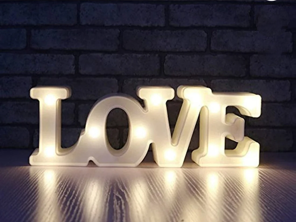 LOVE Decorative Table Sign Centerpiece