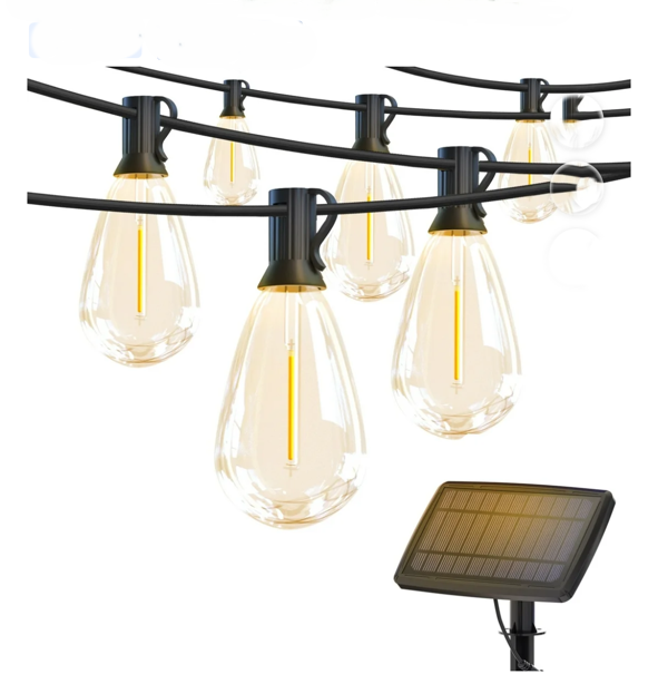 Solar Outdoor String Lights