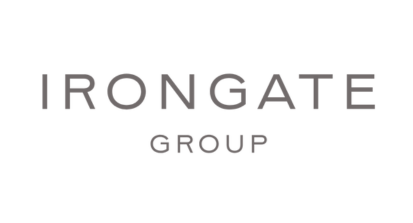IRONGATE GROUP logo with the company name in gray text on a white background.