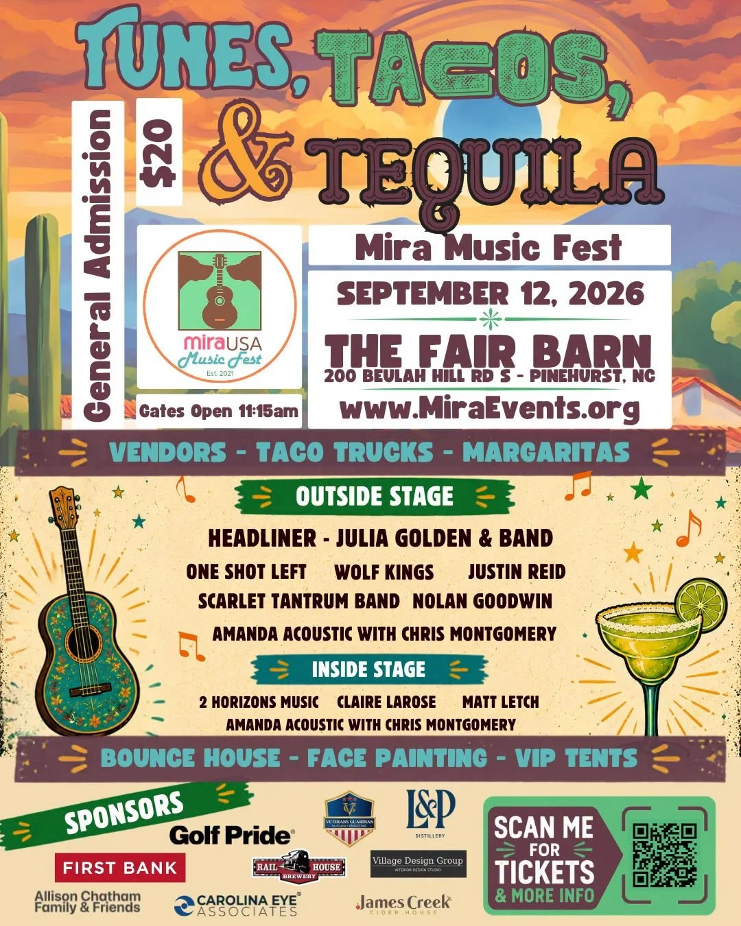 Tunes, Tacos &amp; Tequila Music Festival