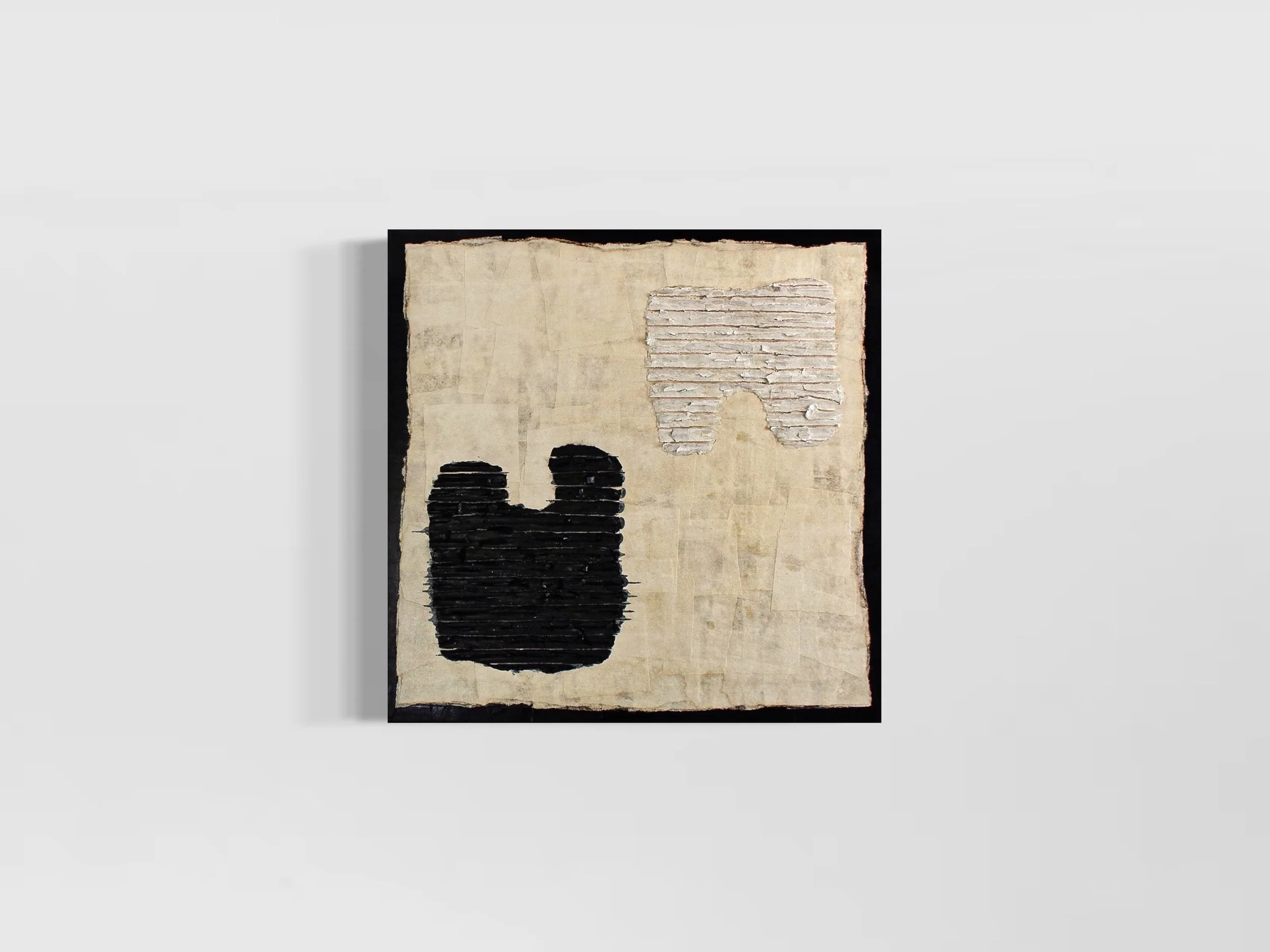 I WILL COME TO YOU / 2023 / Color Paper on Canvas / 20 x 20