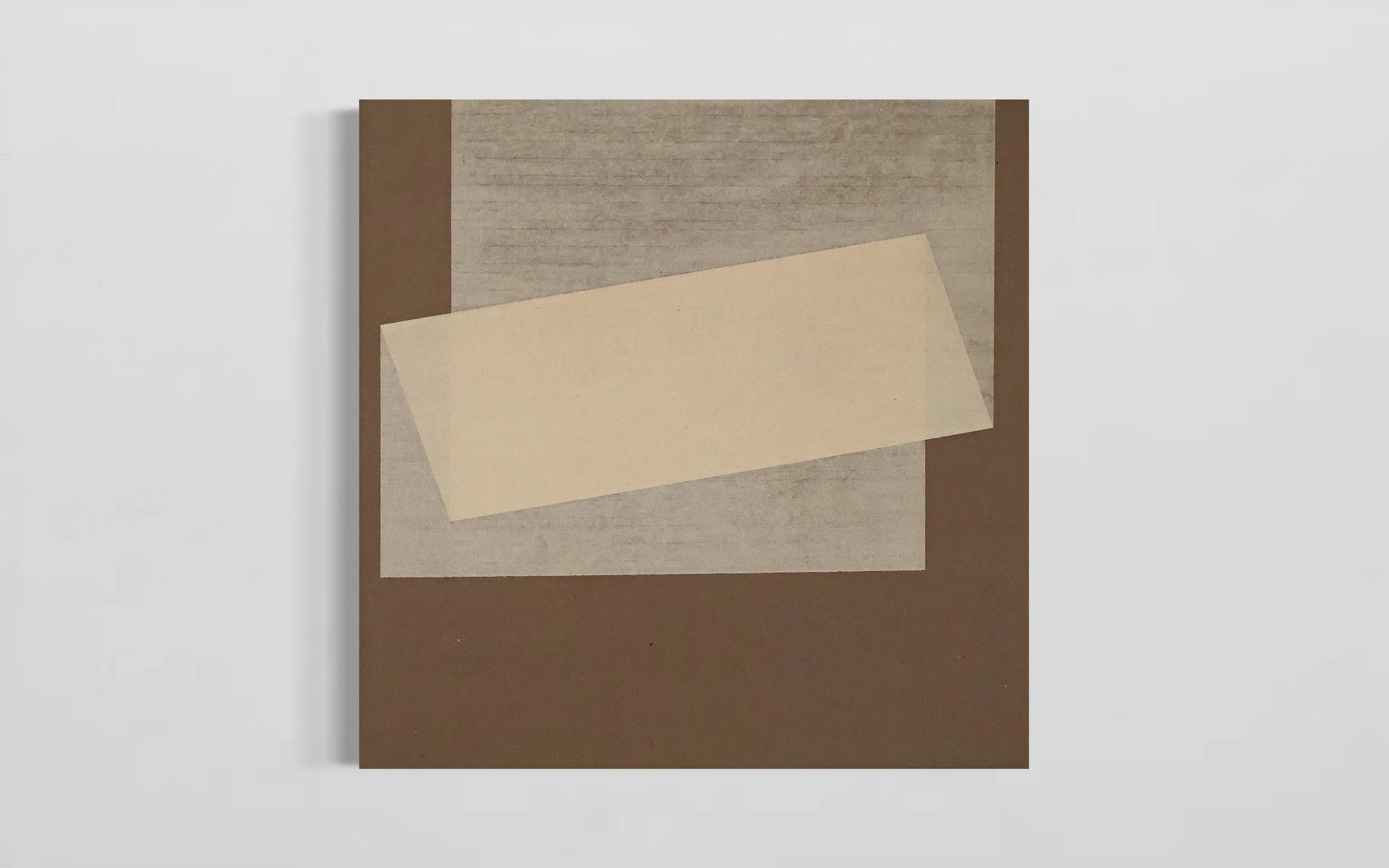 SOTO VOCE / 2026 / Color Paper on Canvas / 24 x 24