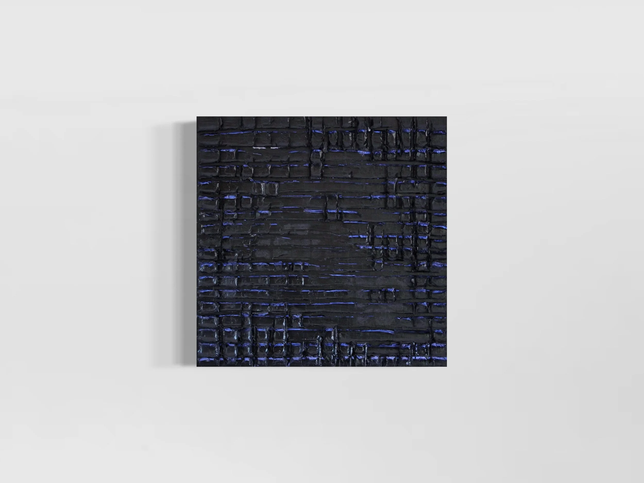 ALL THINGS CONSIDERED / 2021 / Color Paper on Canvas / 20 x 20