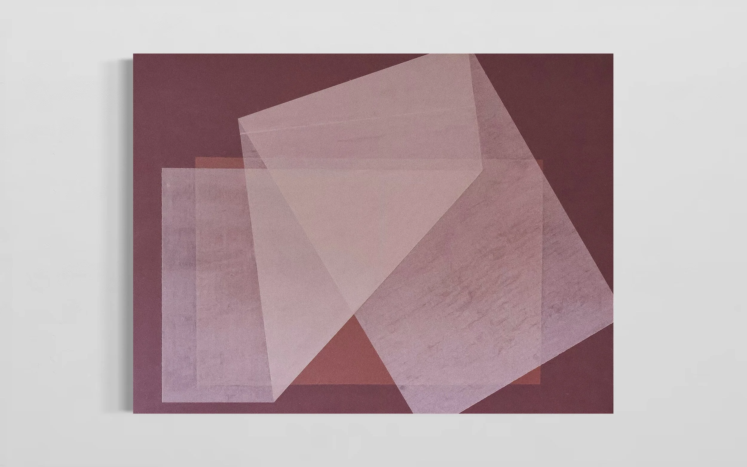 PEEKABOO / 2026 / Color paper on canvas / 30 x 40