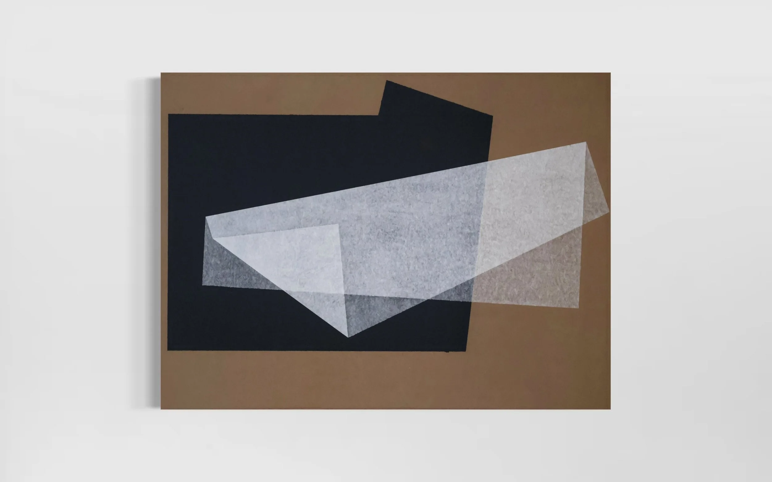 ERSTWHILE INDISCRETION / 2026 / Paper on canvas / 30 x 40
