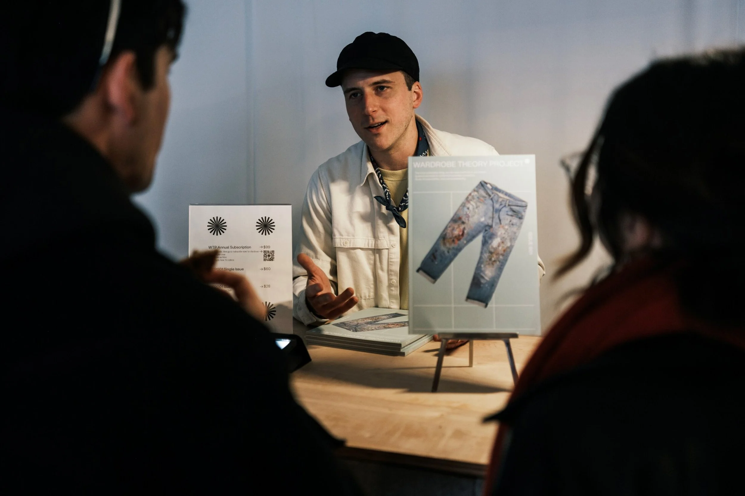 Designer spins new ideas from old threads