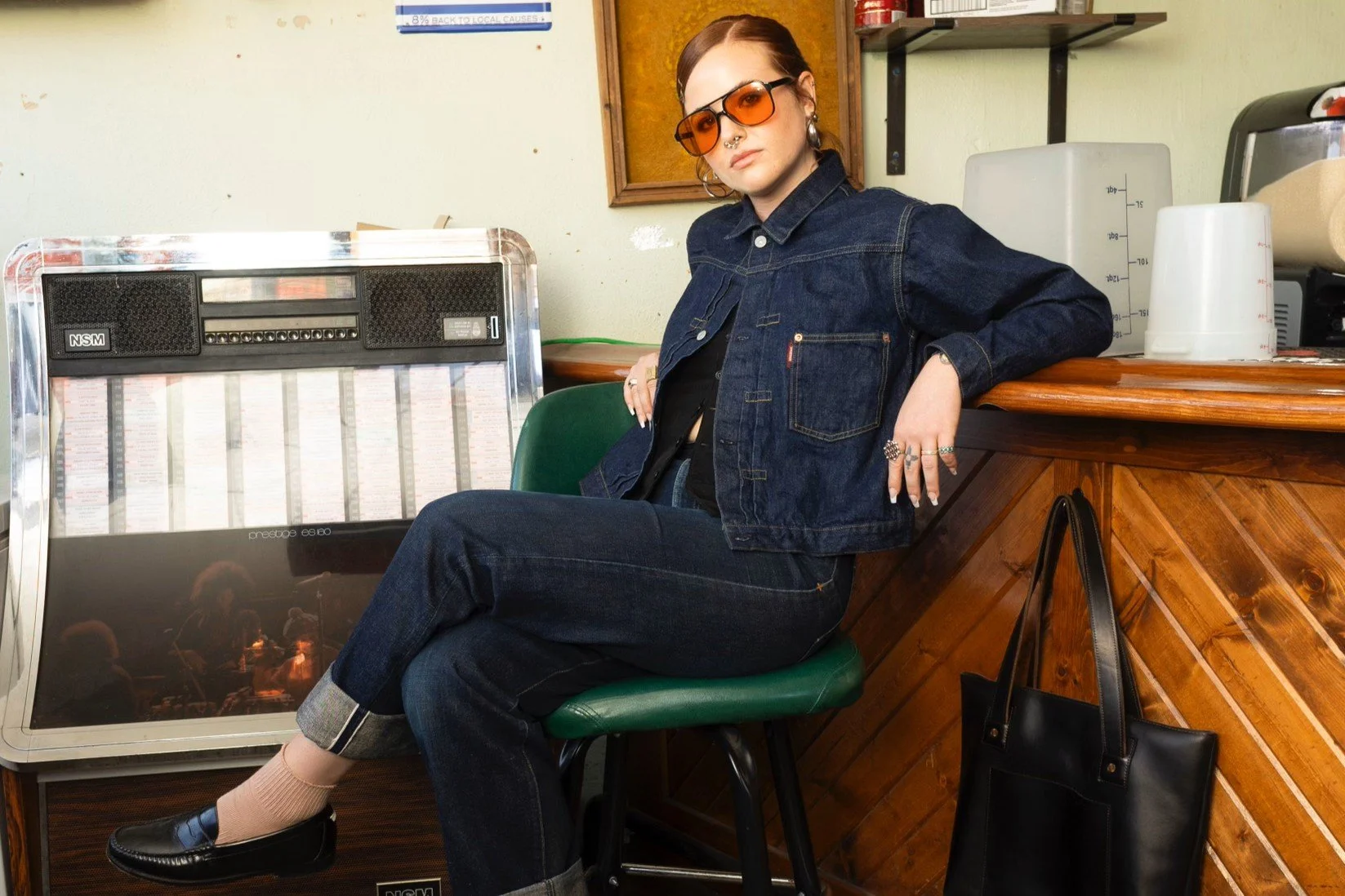 Getting dressed with local stylist Ren Fisher