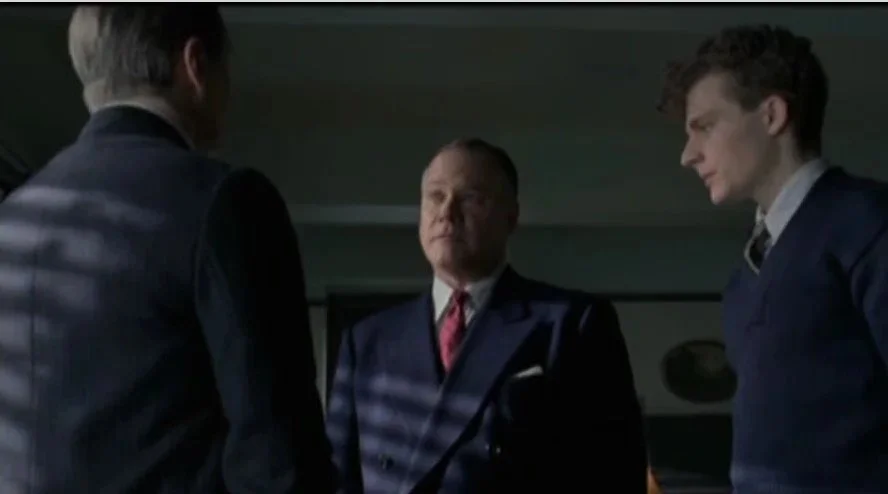 with Steve Buscemi and Ben Rosenfield in "Boardwalk Empire"