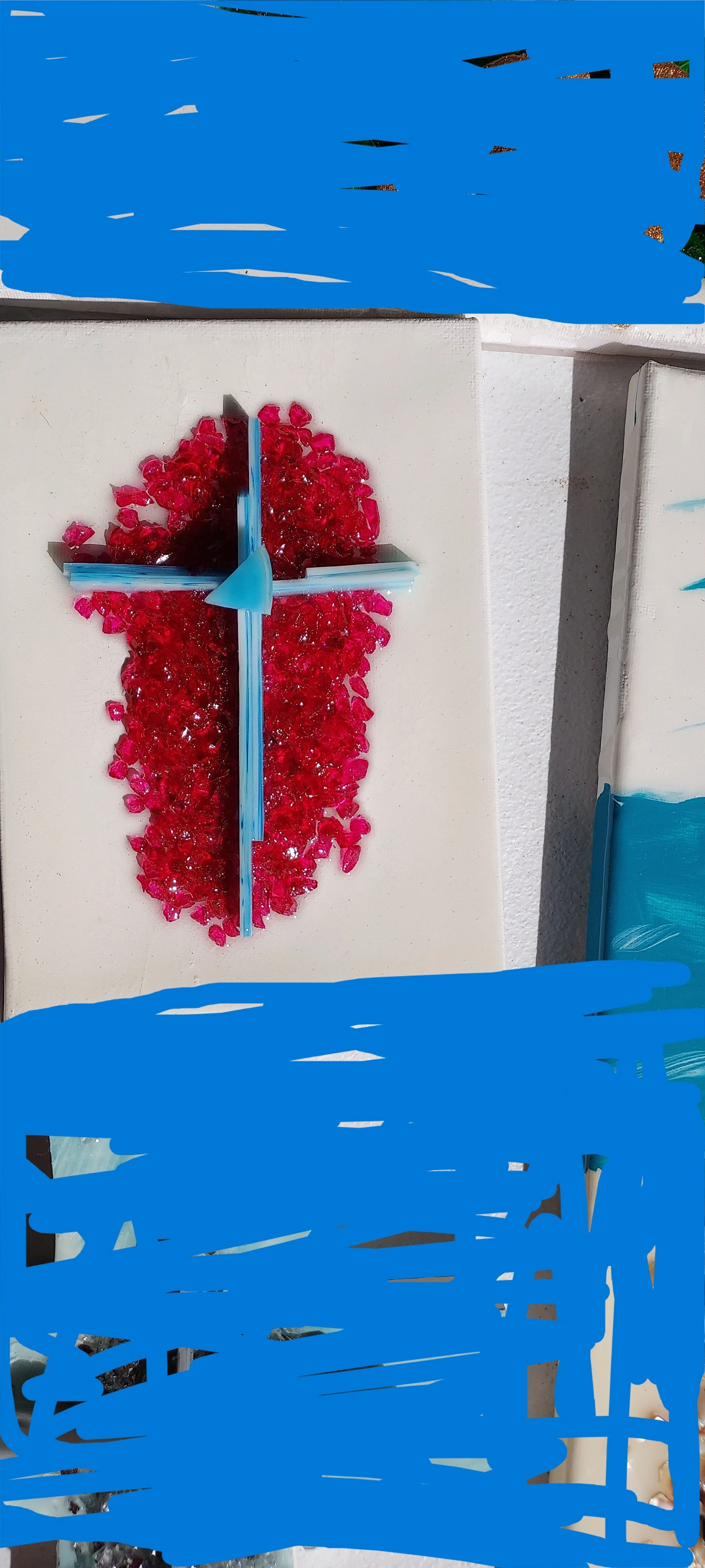 Artistic Cross Wall Décor