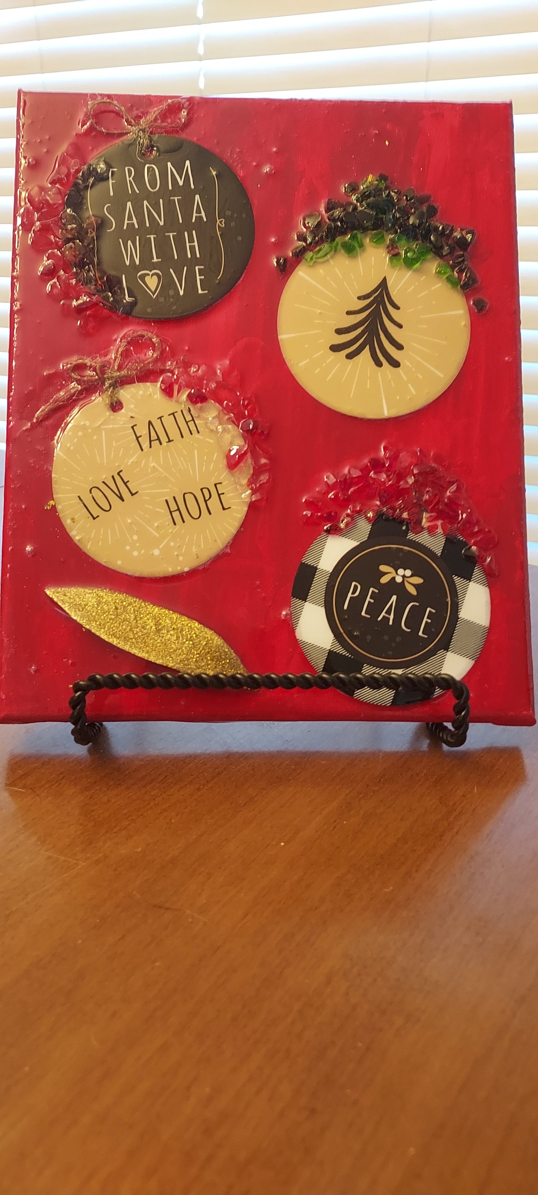 Festive Inspirational Plaque