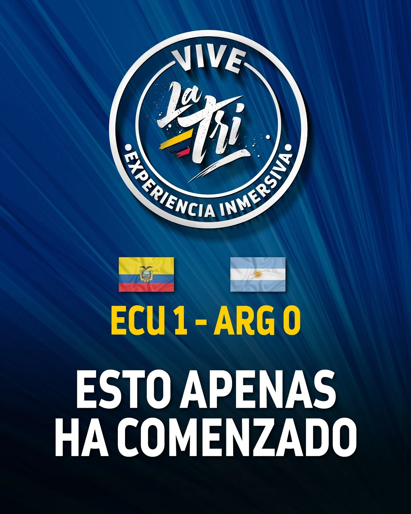 El estadio lleno hasta las banderas, los latidos acompa&ntilde;ando cada jugada y el gol que sali&oacute; de nuestras gargantas, y que hizo de &eacute;ste otro d&iacute;a inolvidable, hist&oacute;rico. #EnnerValencia anot&oacute; su gol 47 con la Tri