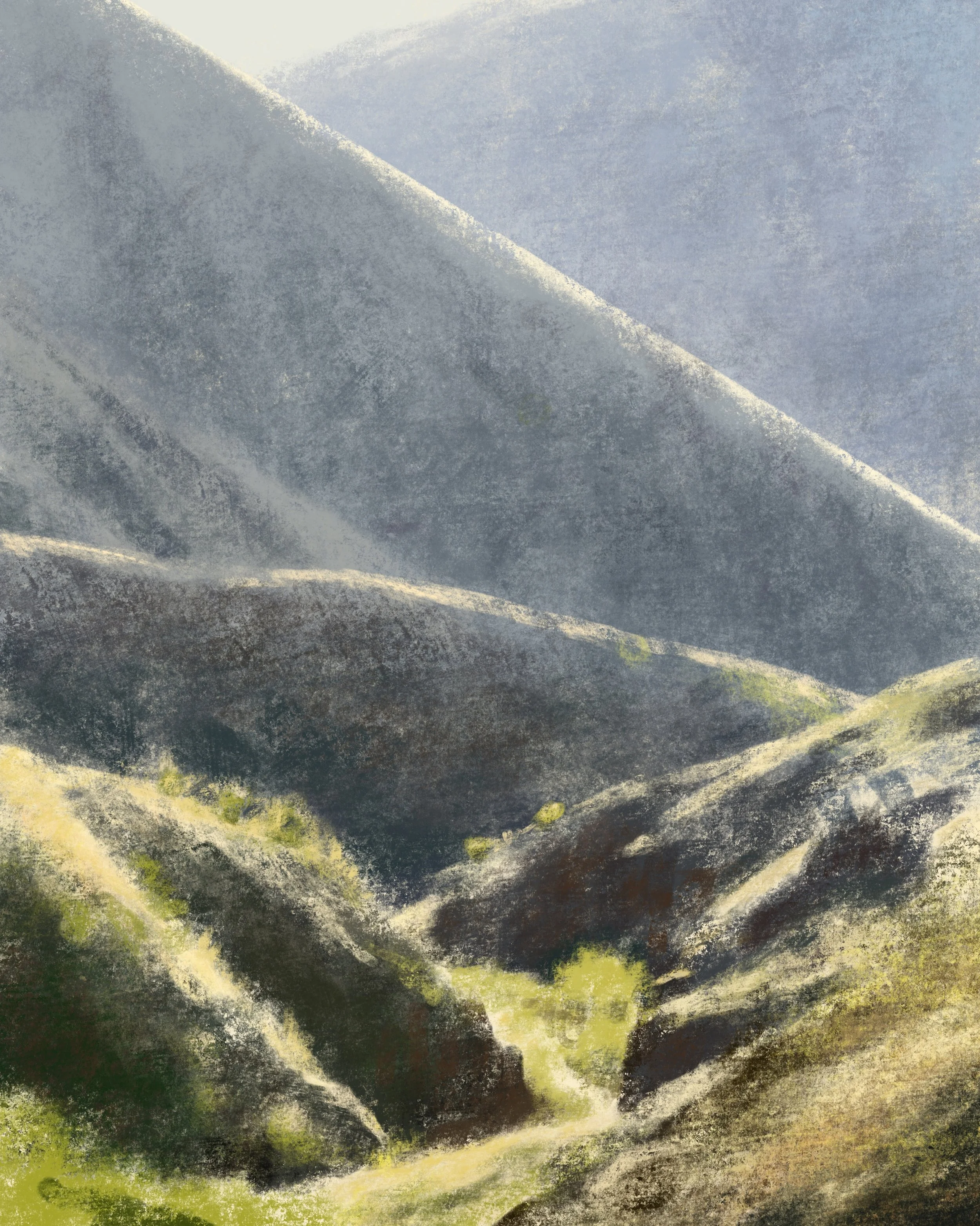 Grande Ronde No. 2 - 2021,
digital painting
