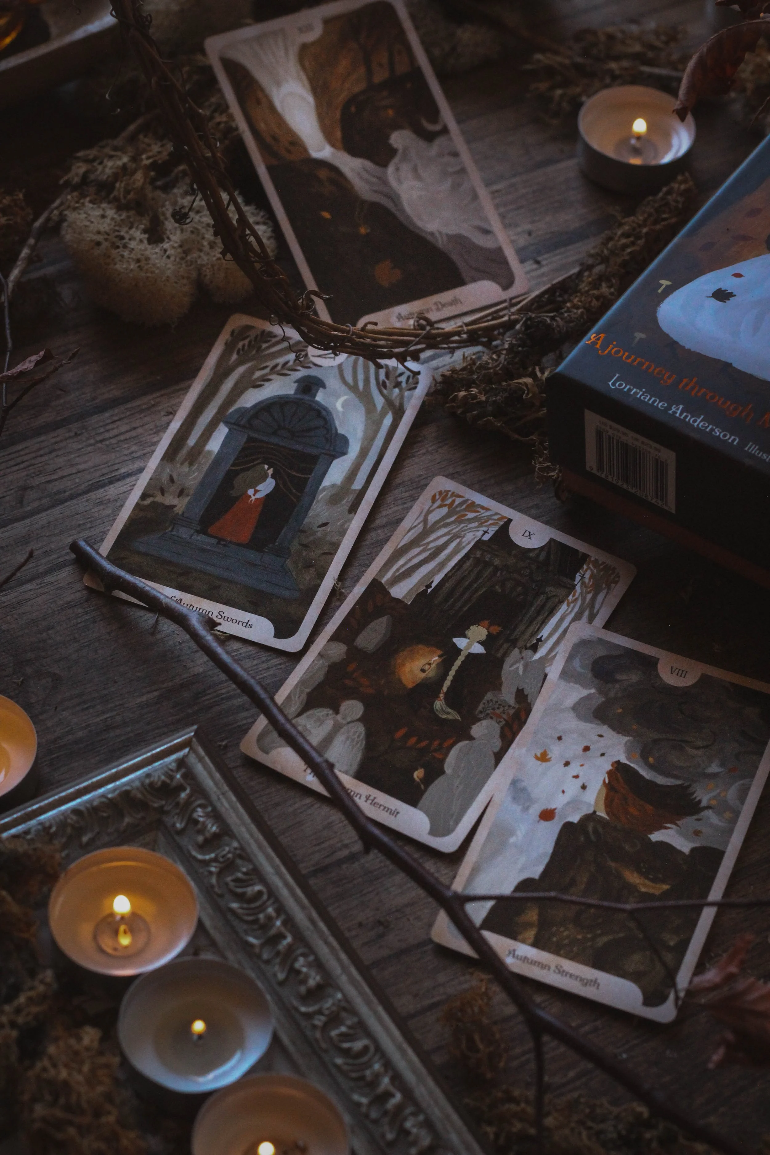 Blue tint cards -  Autumn Tarot - 07092026 - Spirit Element.jpg