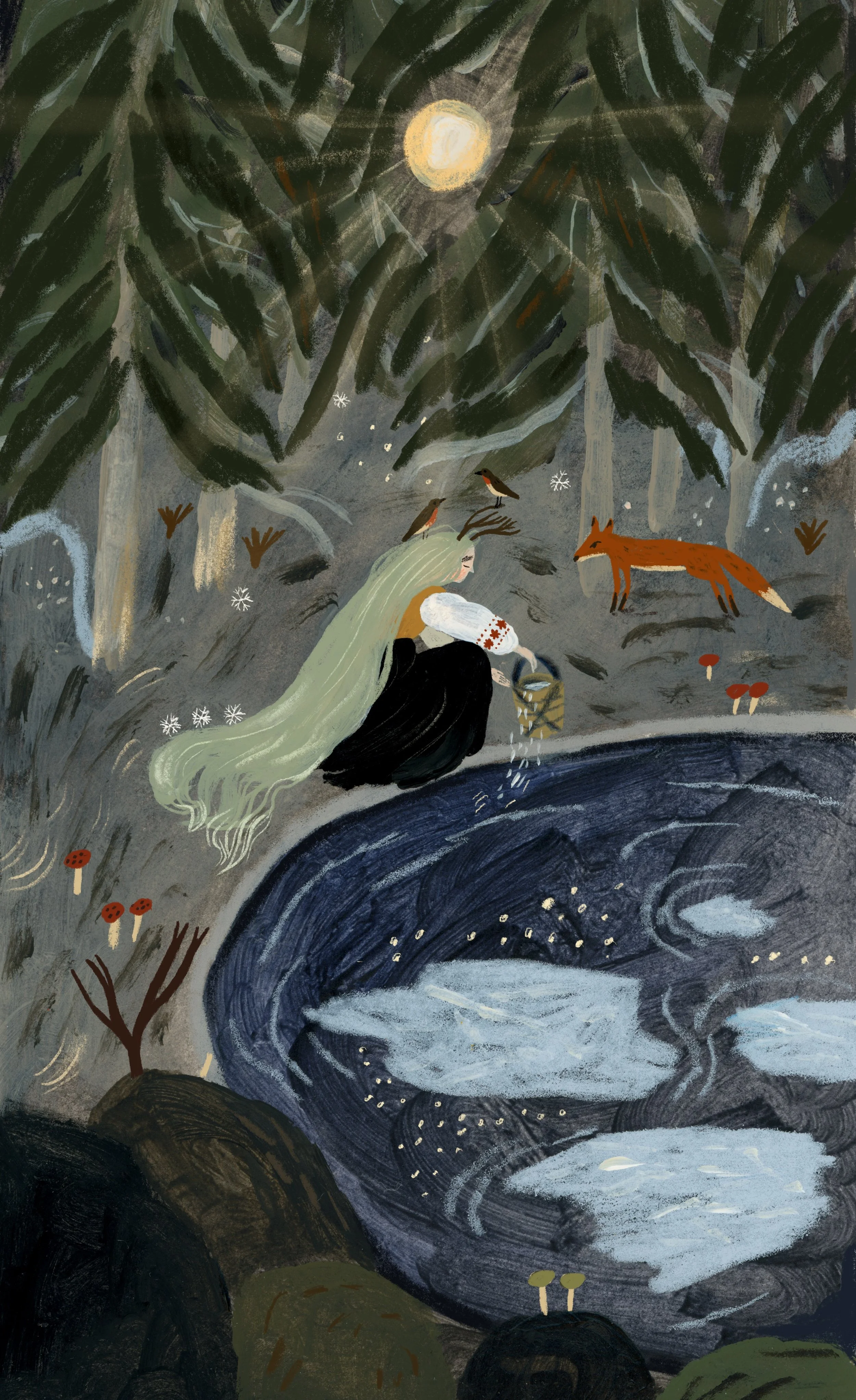 Ascending to the Spring (The World)