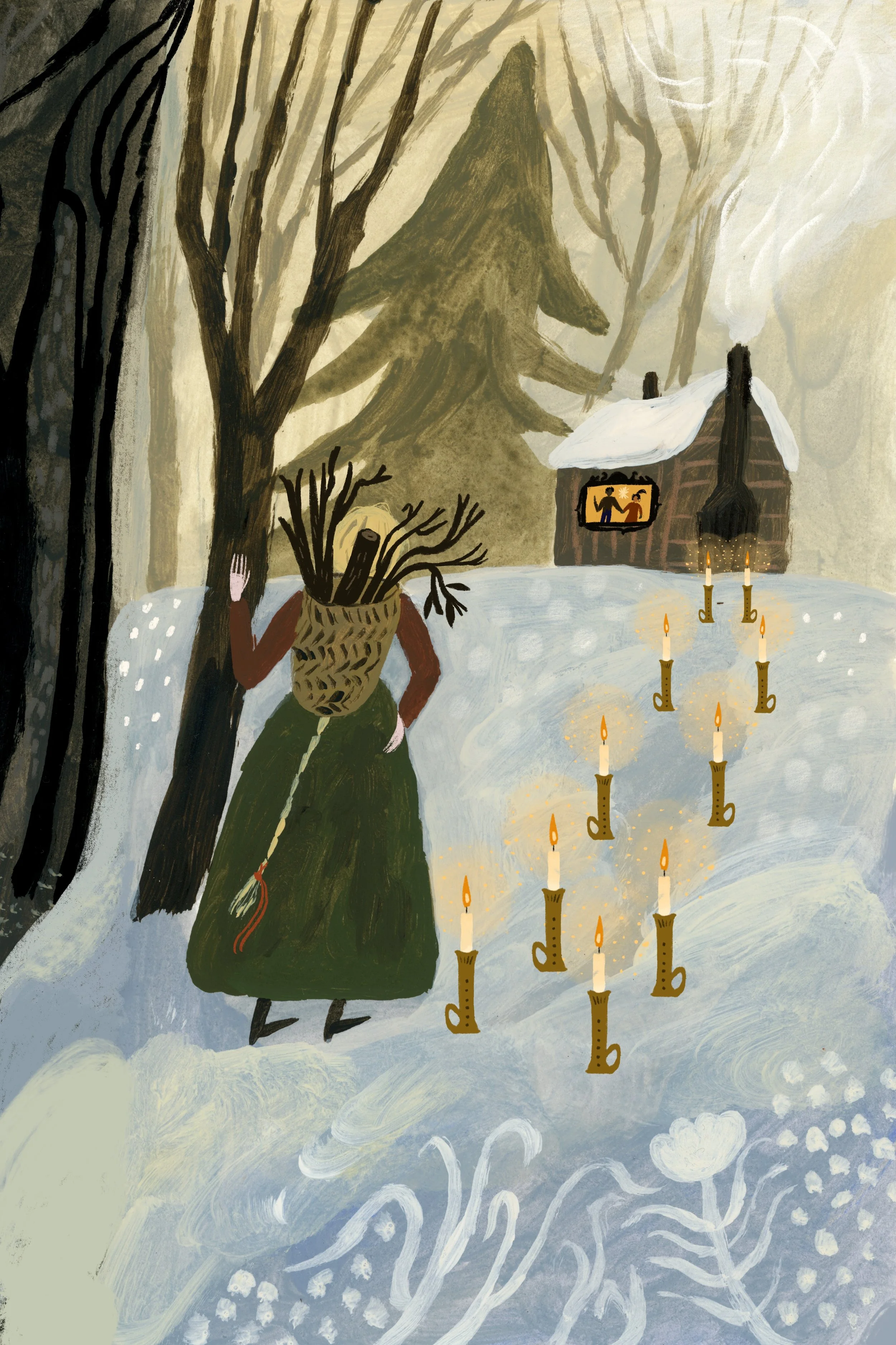 Ten of Winter Wands