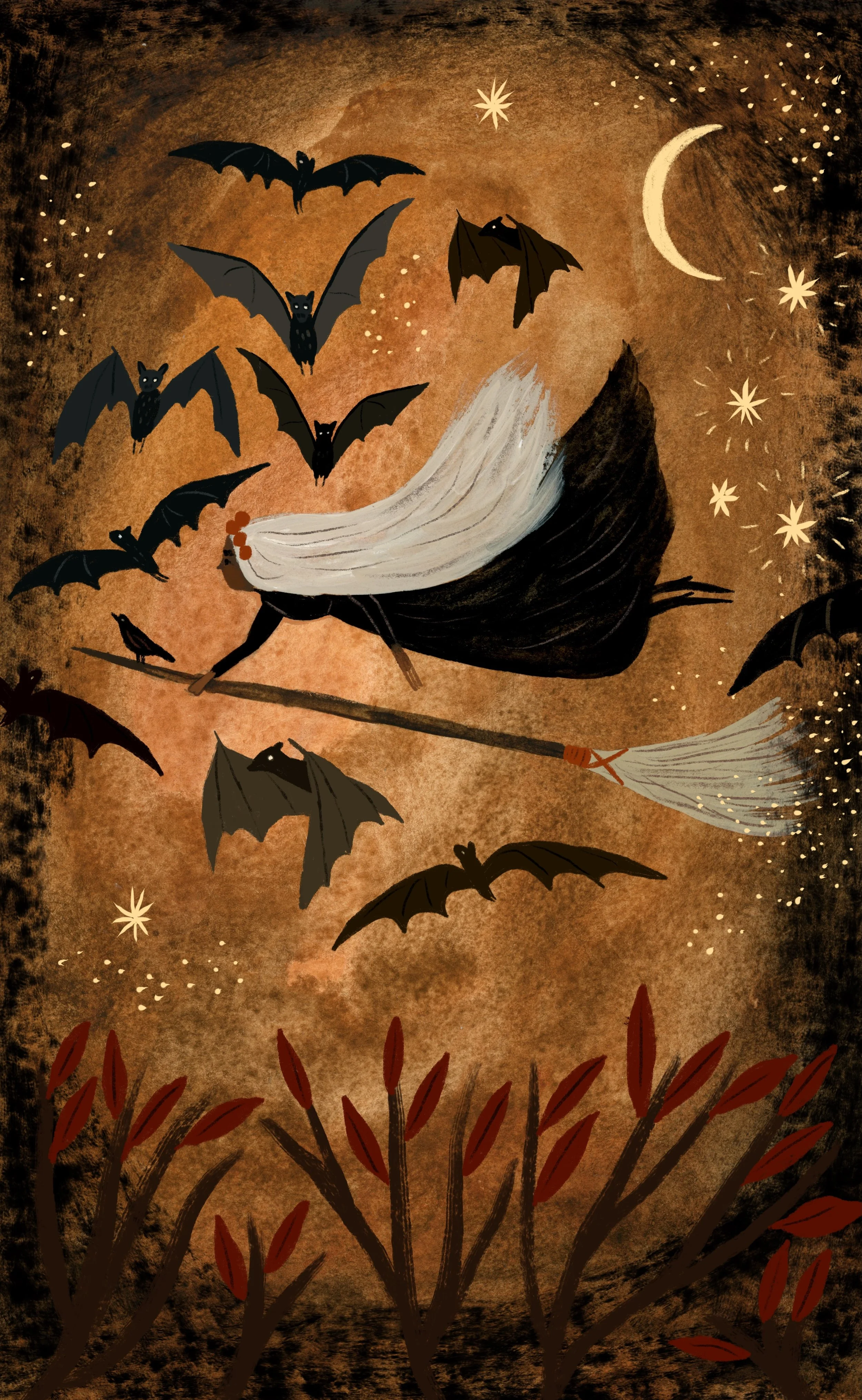 Seeker (Knight) of Autumn Wands