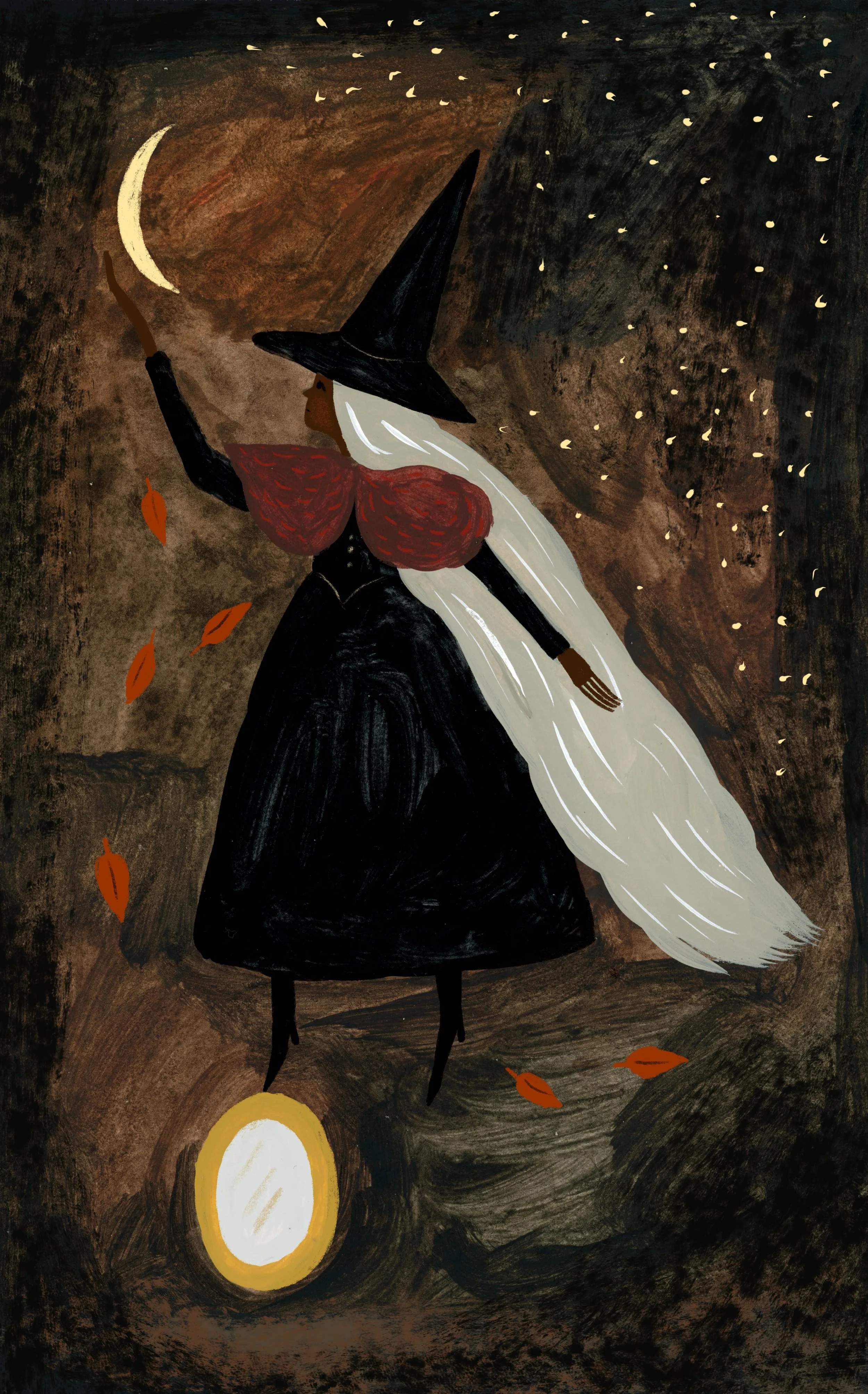 Seeker (Knight) of Autumn Pentacles