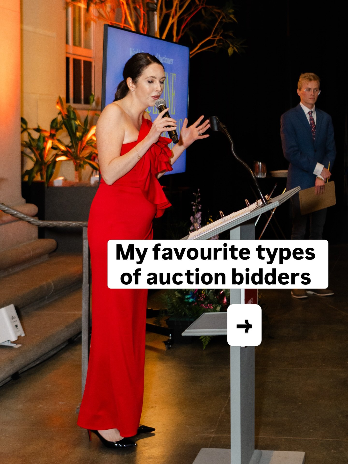 Just a few of my favorite kinds of bidders at an auction. If this is you - I see you! 🙏

Dress @blackhalo 

#auctioneer #auction #gala #fundraiser #nyc