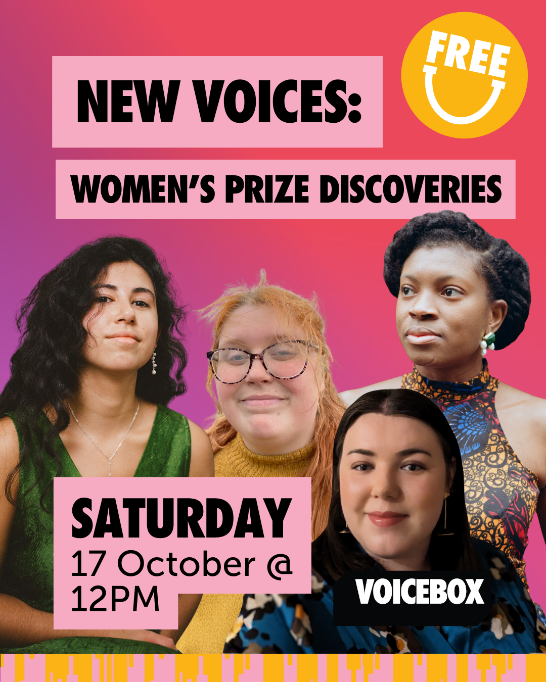 Voicebox: New Voices - Women's Prize Discoveries