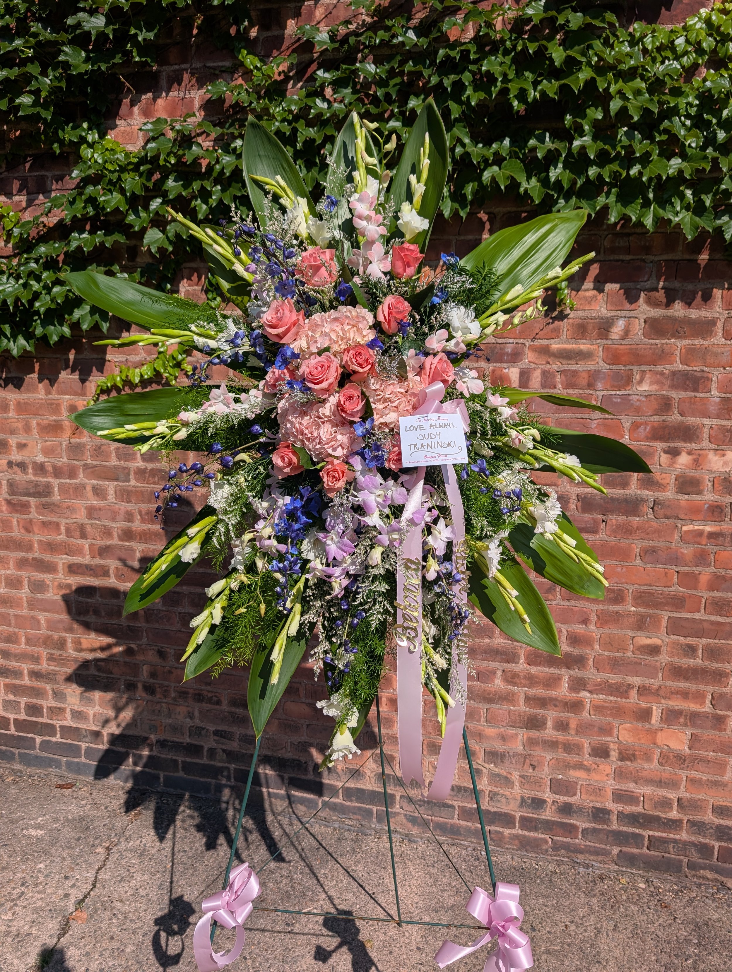 Bright and Beautiful Standing Spray