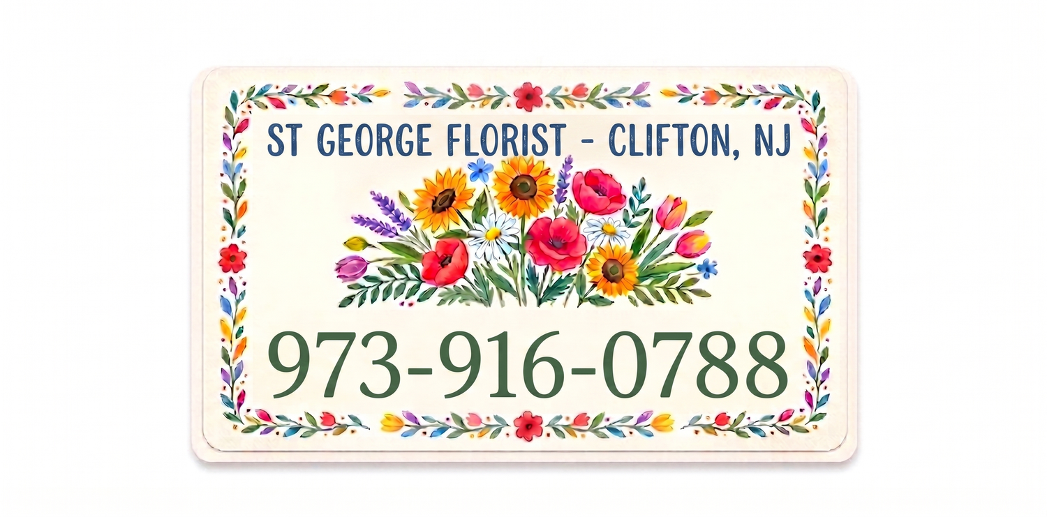 St George Florist 973-916-0788