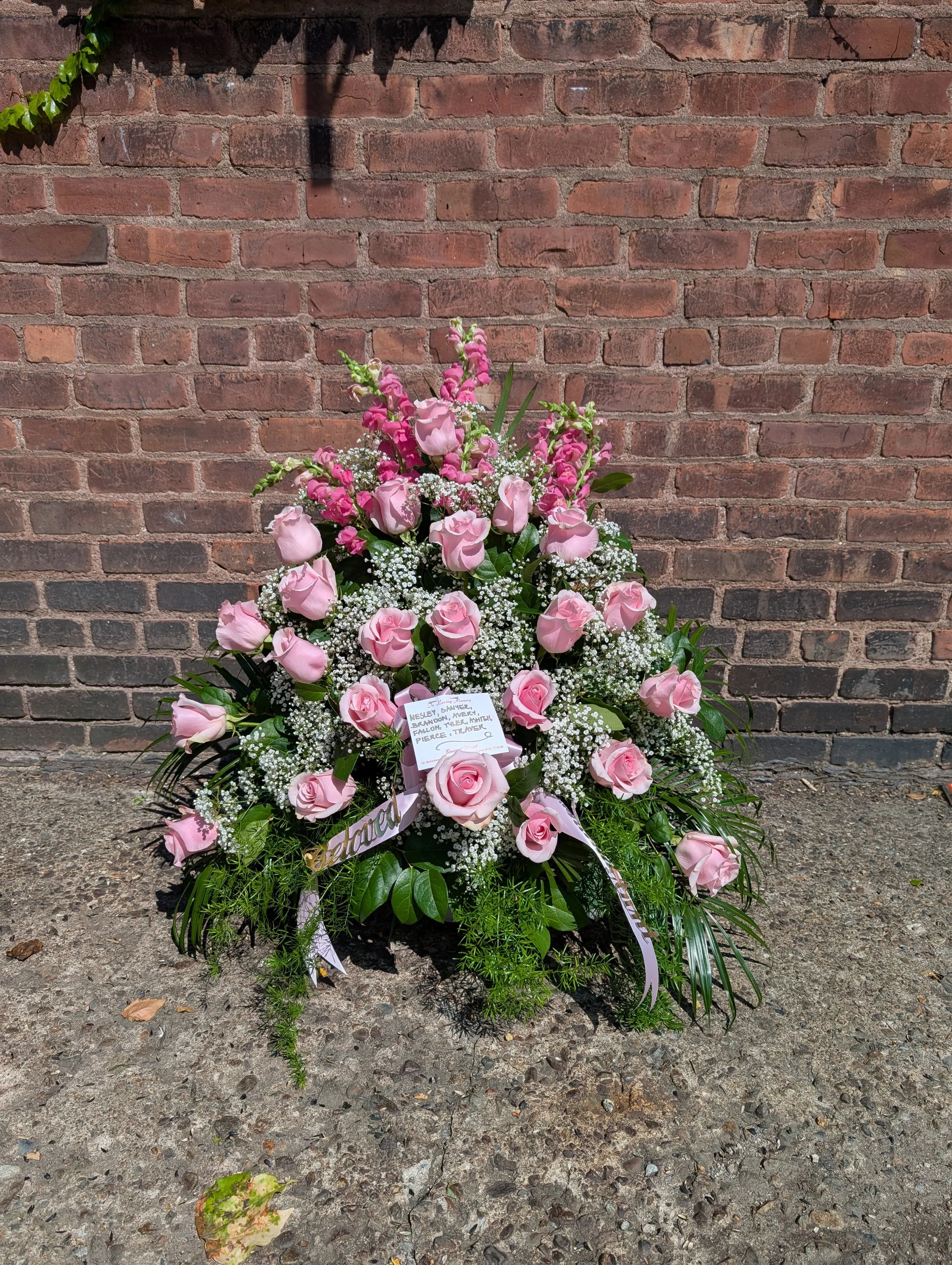 Pink Tribute Basket