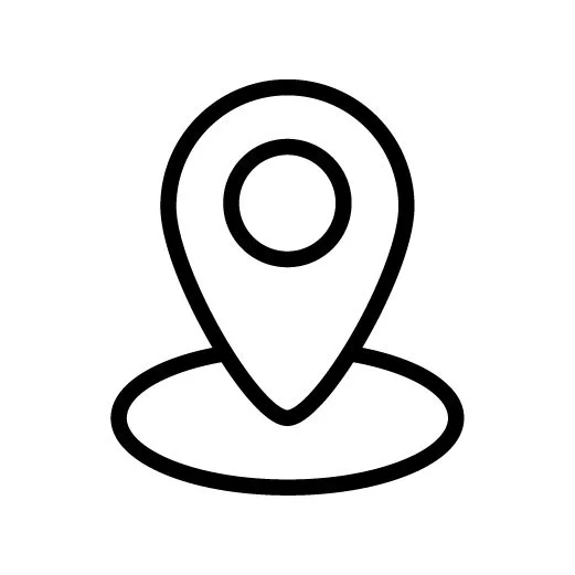 Ícone de localizaçãp ou mapa de localização.