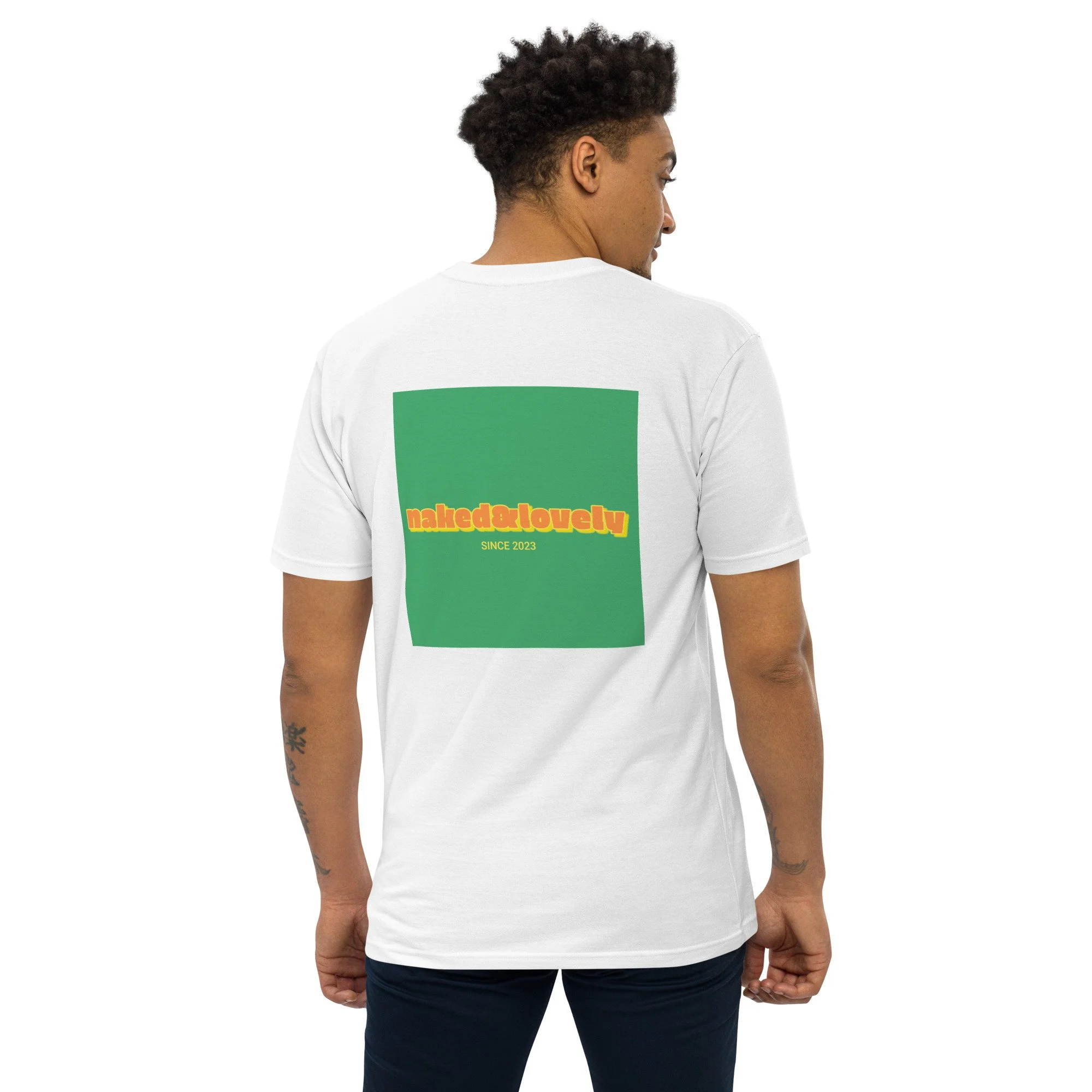 naked&lovely heavyweight tee