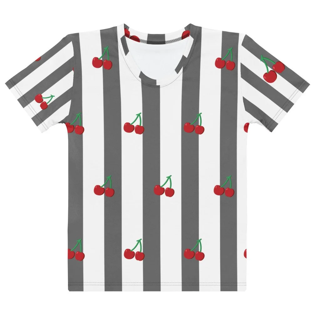 Cherry-Striped Shirt