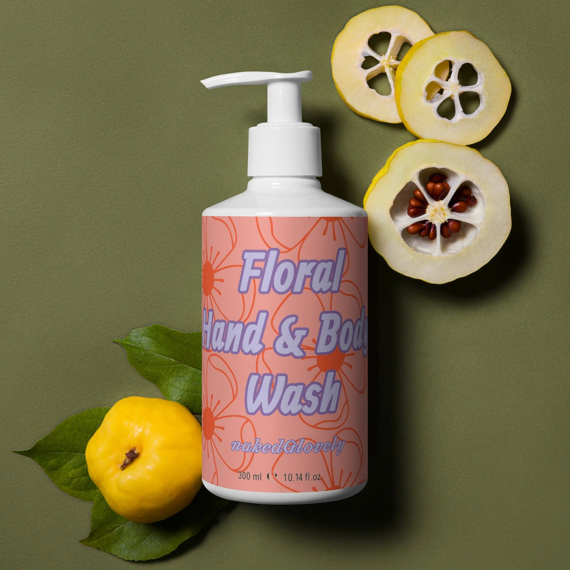 Floral hand & body wash