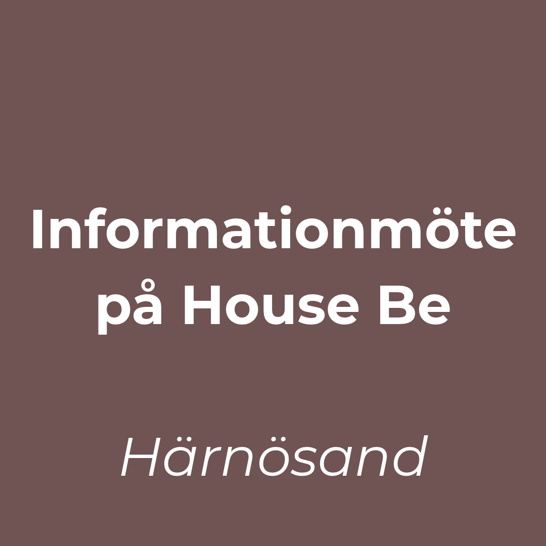 Informationsträff inför event 17 Oktober