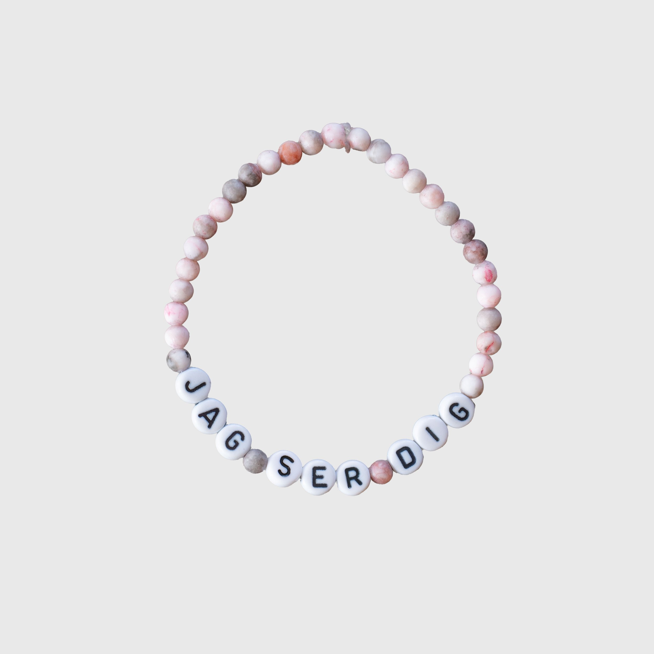 Jag ser dig Armband Rosa