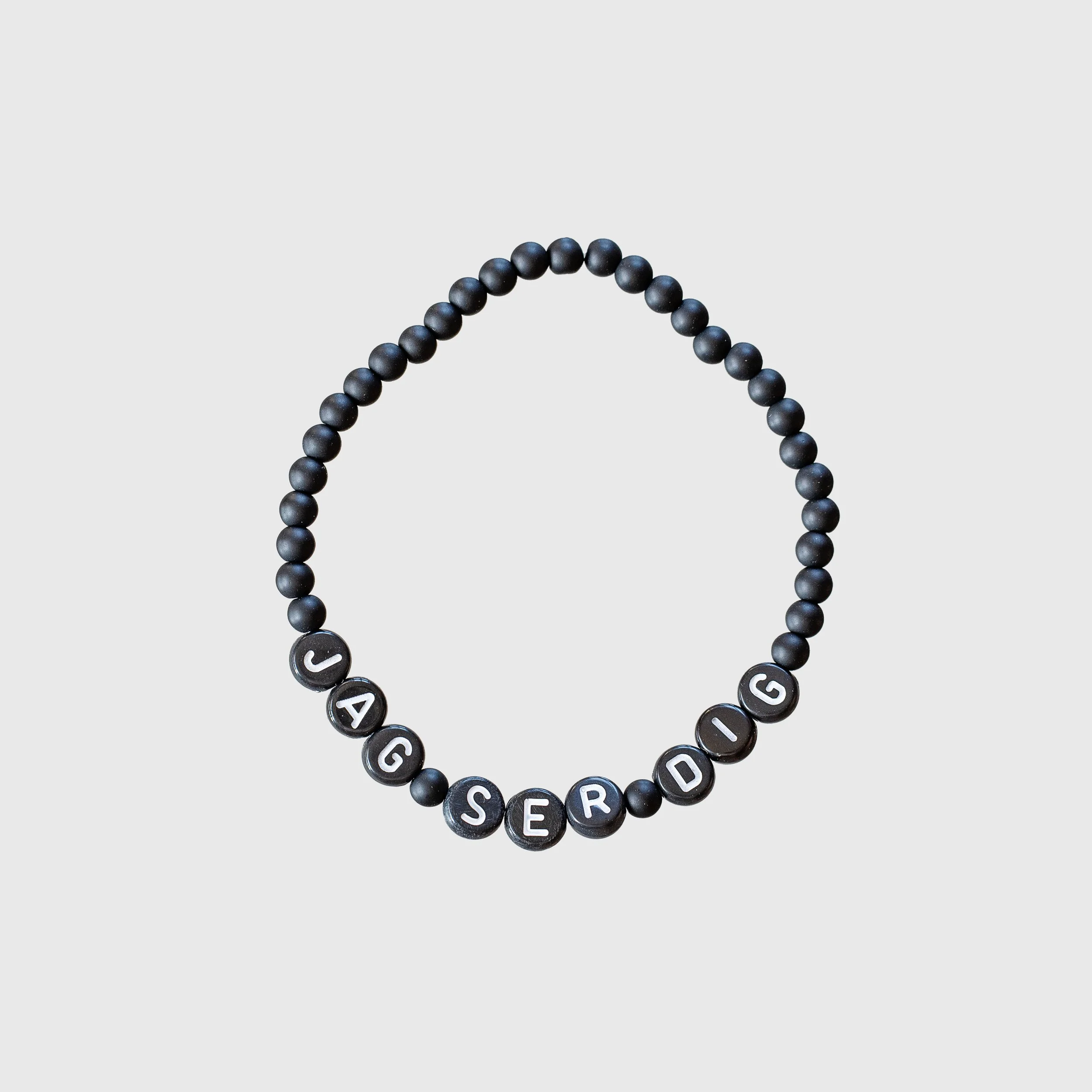 Jag ser dig Armband  Svart