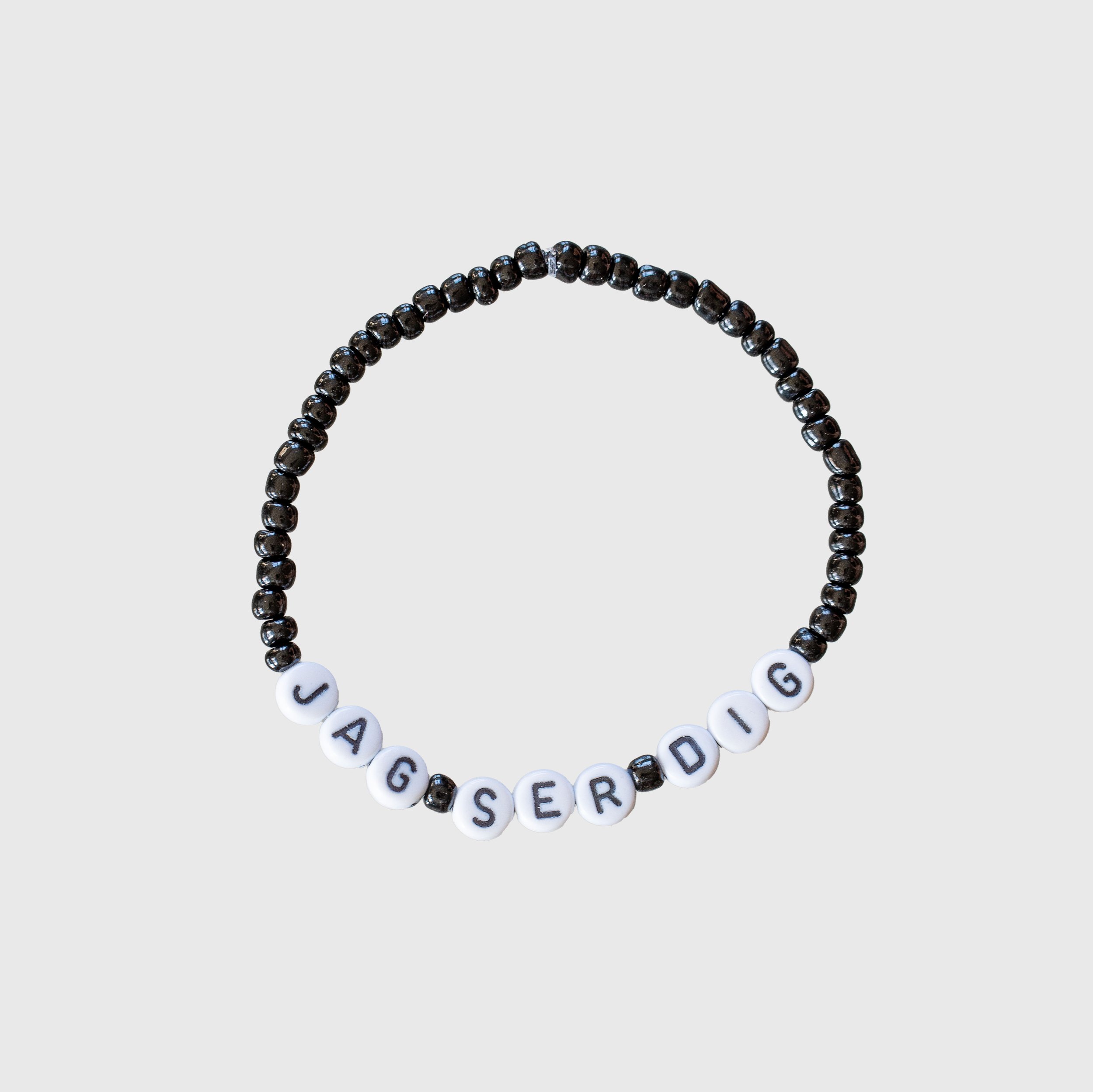 Jag ser dig  Armband  Svart/vit