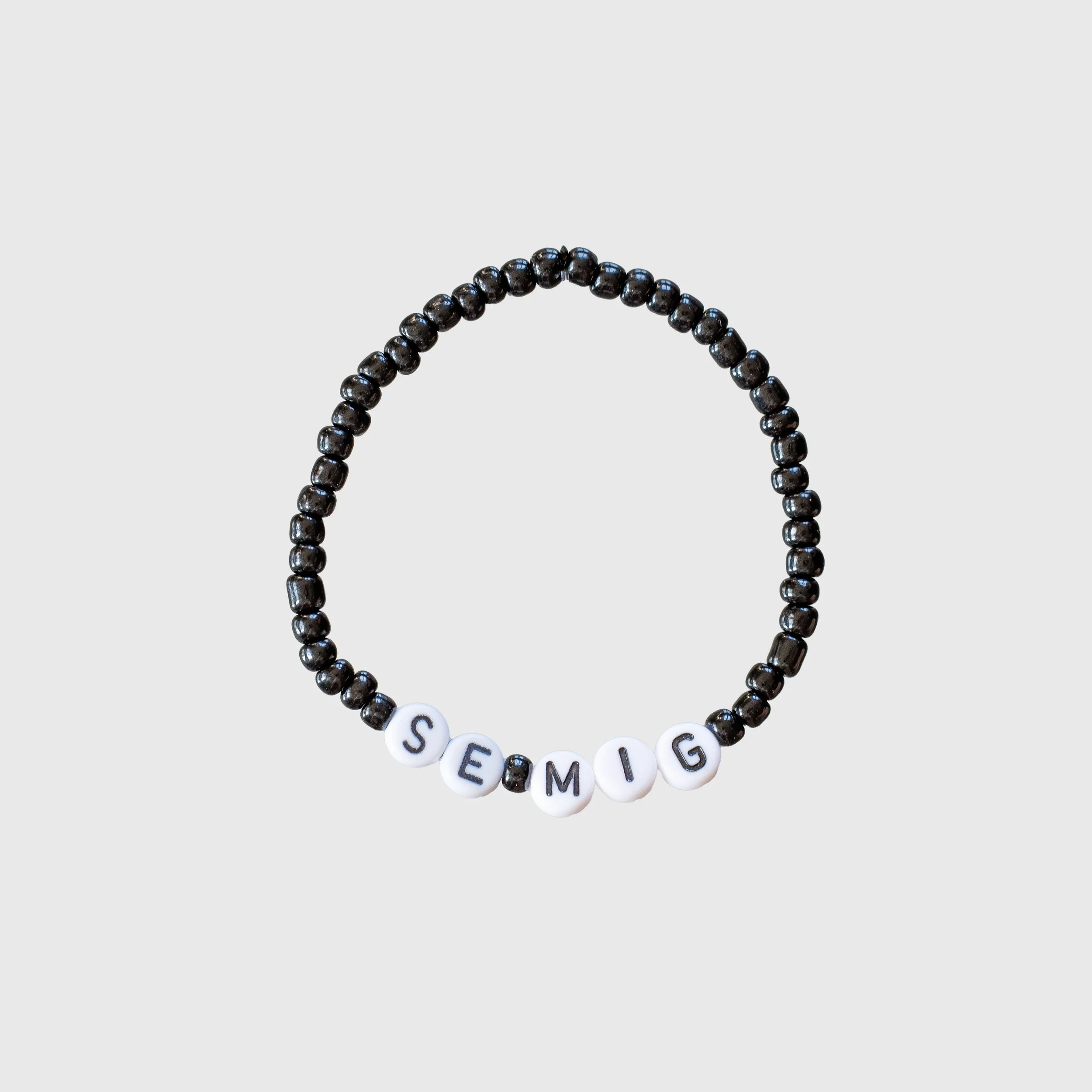 Se mig Armband Svart/Vitt