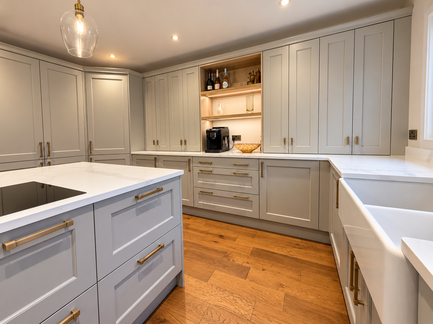 A Farringdon Grey Kitchen and Complete Kitchen Transformation in Storrington